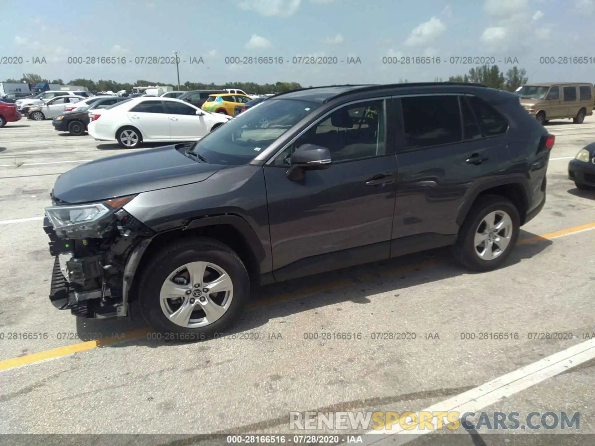 2 Photograph of a damaged car 2T3W1RFV9LC041548 TOYOTA RAV4 2020