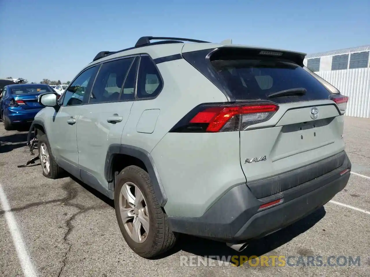 3 Photograph of a damaged car 2T3W1RFV9LC044594 TOYOTA RAV4 2020