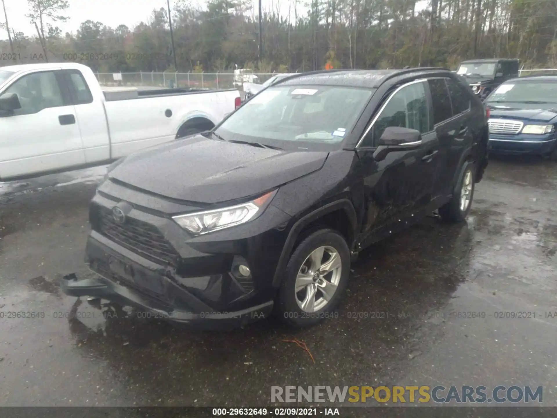 2 Photograph of a damaged car 2T3W1RFV9LC057958 TOYOTA RAV4 2020