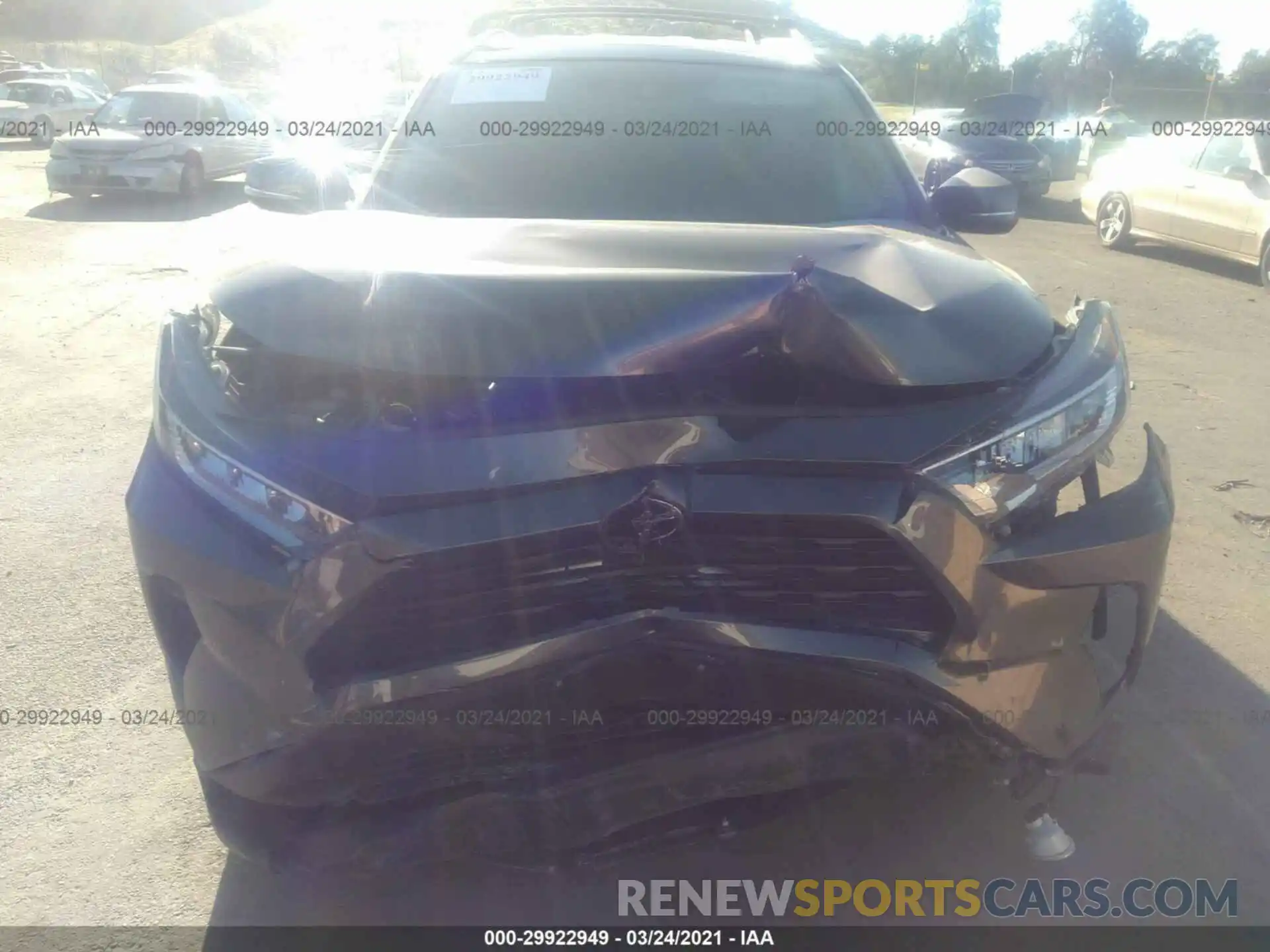 6 Photograph of a damaged car 2T3W1RFV9LC064005 TOYOTA RAV4 2020