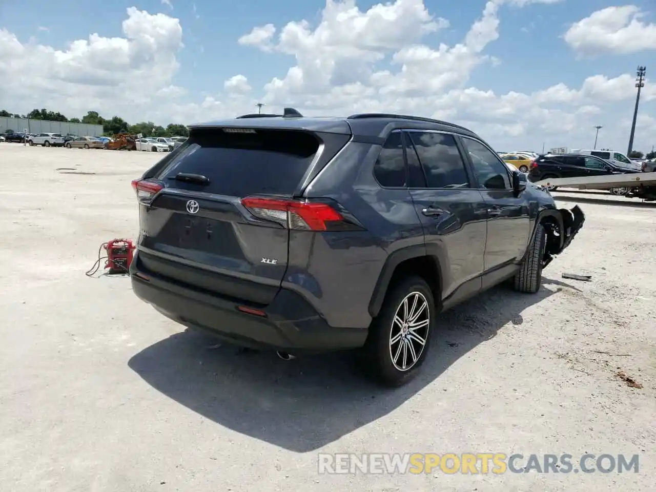 4 Photograph of a damaged car 2T3W1RFV9LC067258 TOYOTA RAV4 2020