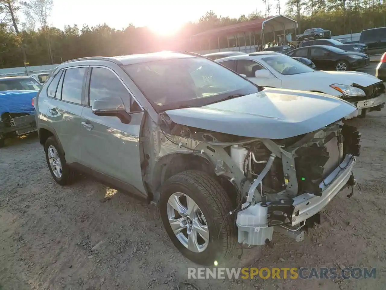 1 Photograph of a damaged car 2T3W1RFV9LC079569 TOYOTA RAV4 2020