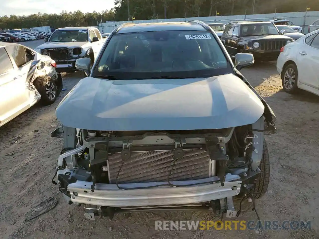 9 Photograph of a damaged car 2T3W1RFV9LC079569 TOYOTA RAV4 2020