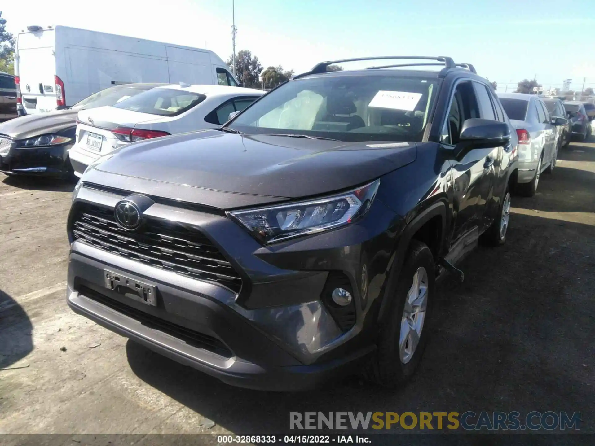 2 Photograph of a damaged car 2T3W1RFV9LW063970 TOYOTA RAV4 2020