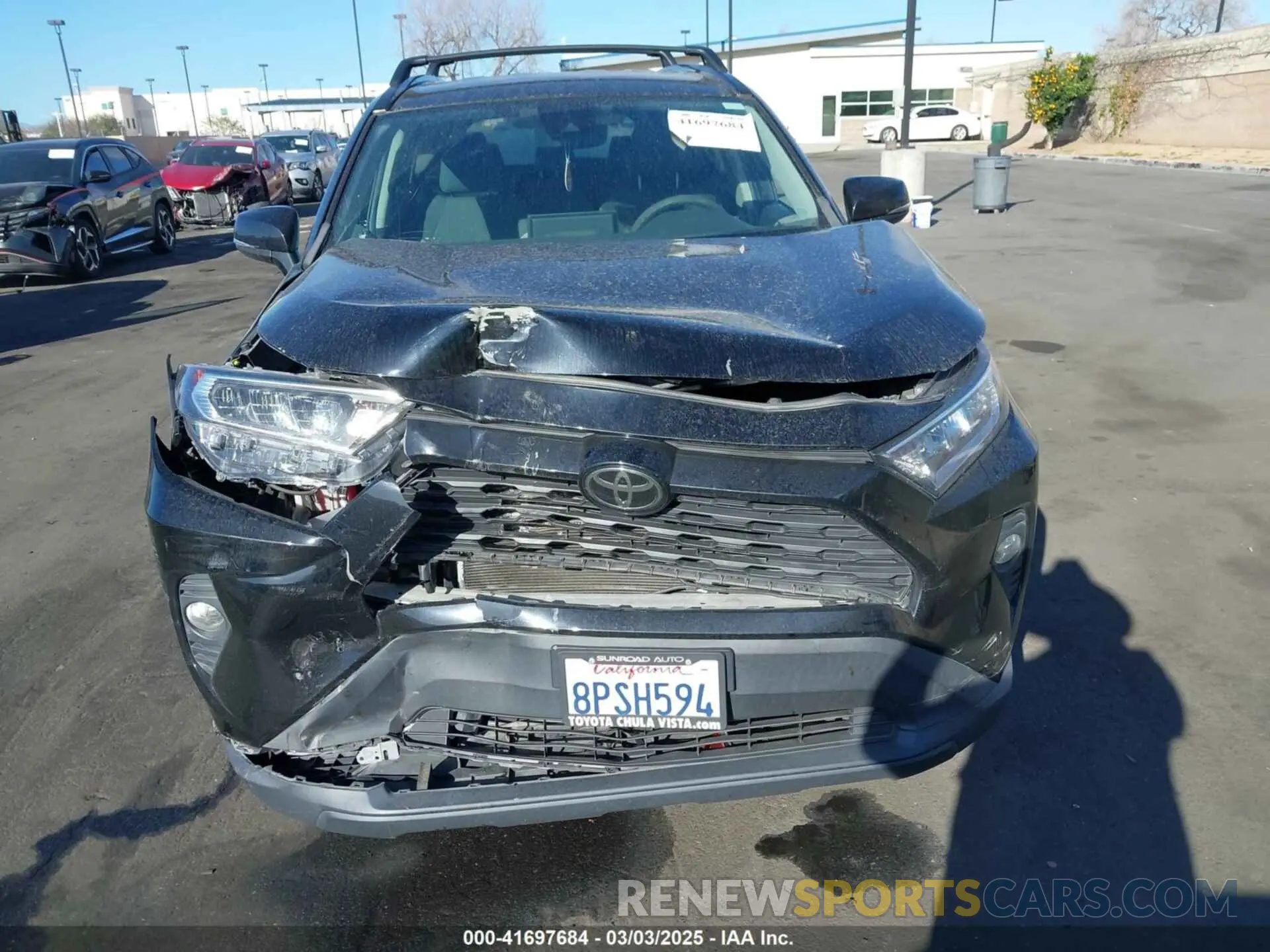 13 Photograph of a damaged car 2T3W1RFV9LW076105 TOYOTA RAV4 2020