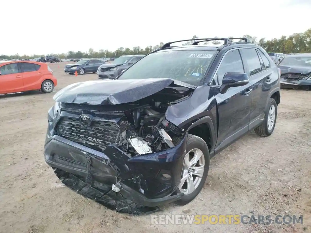 2 Photograph of a damaged car 2T3W1RFV9LW084429 TOYOTA RAV4 2020