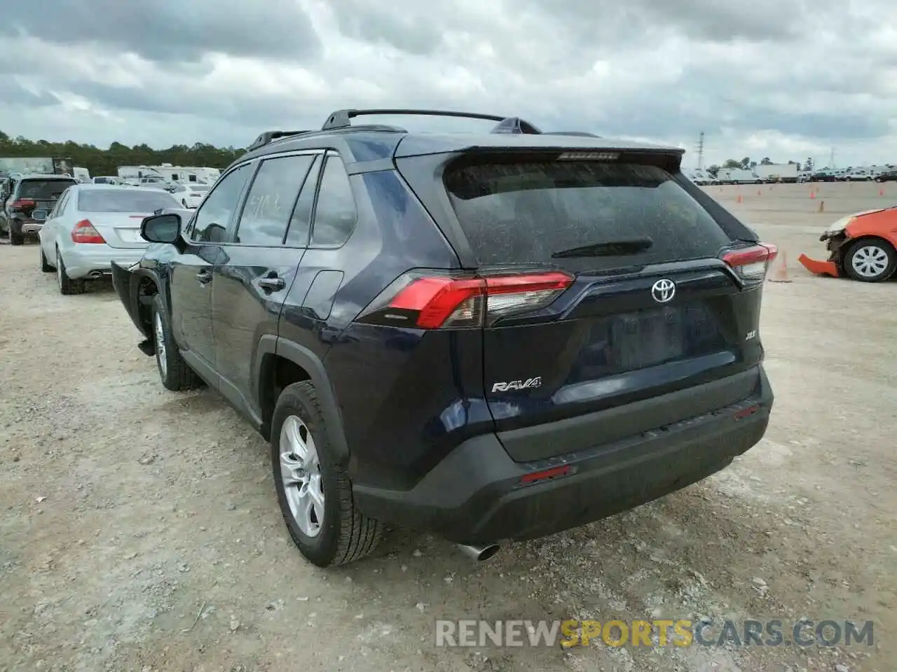 3 Photograph of a damaged car 2T3W1RFV9LW084429 TOYOTA RAV4 2020