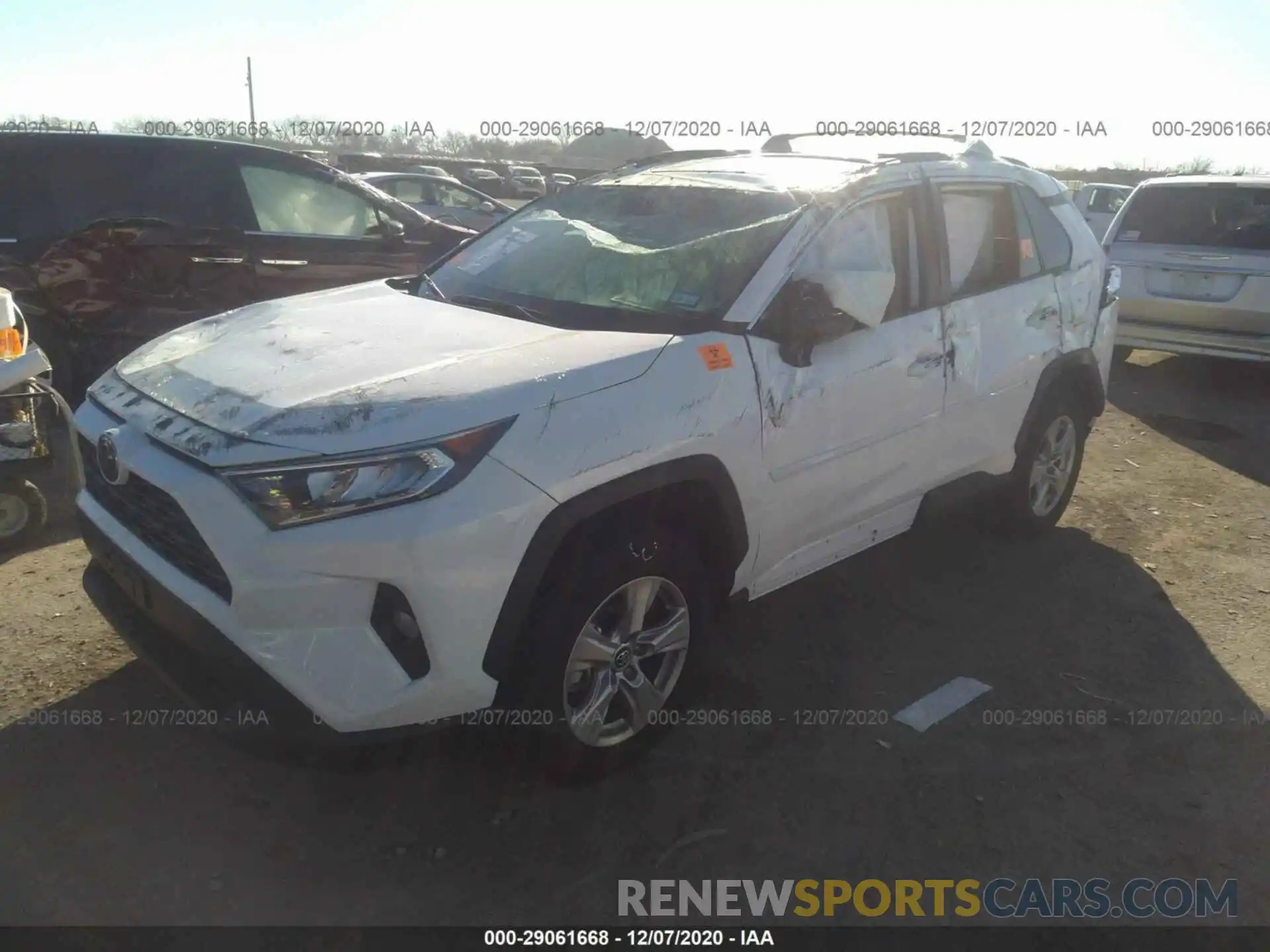 2 Photograph of a damaged car 2T3W1RFV9LW094152 TOYOTA RAV4 2020