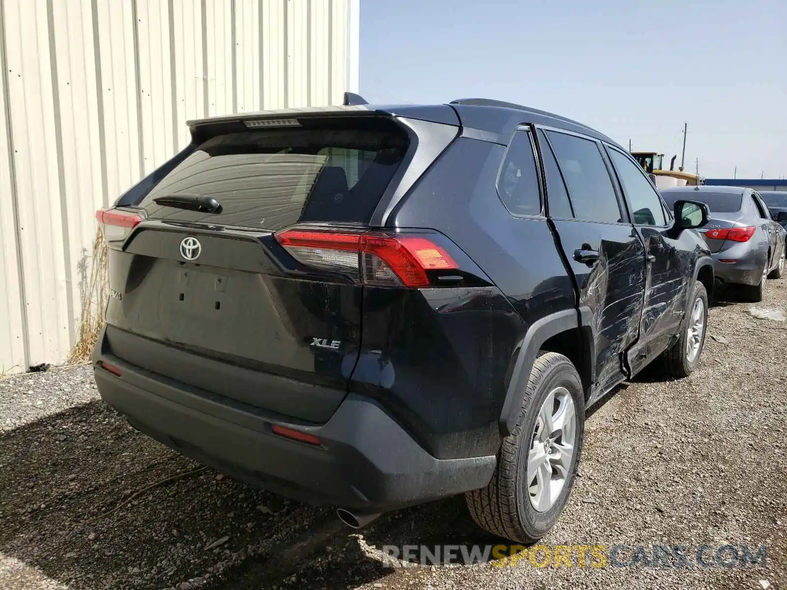 4 Photograph of a damaged car 2T3W1RFV9LW097276 TOYOTA RAV4 2020