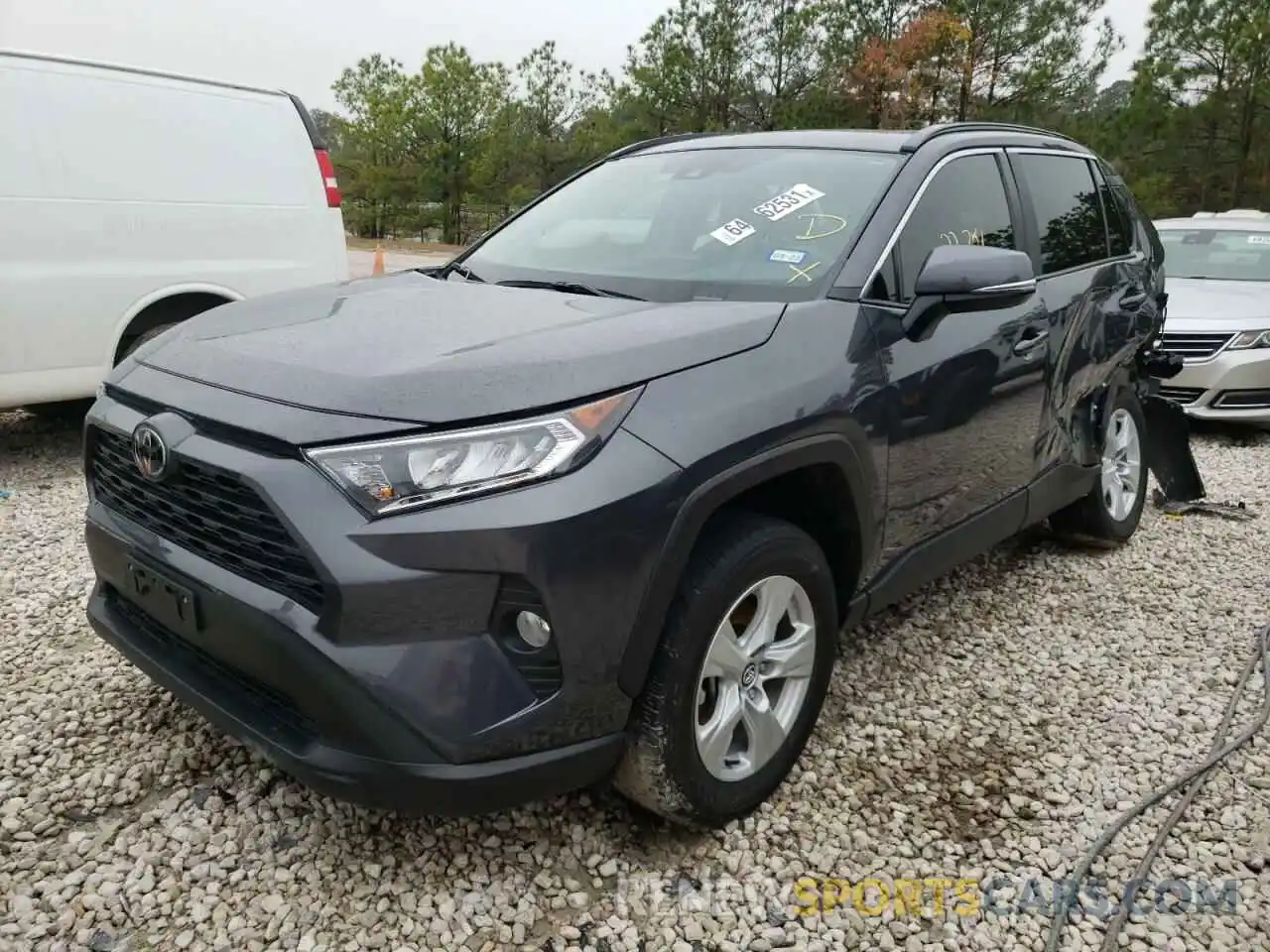 2 Photograph of a damaged car 2T3W1RFV9LW097973 TOYOTA RAV4 2020