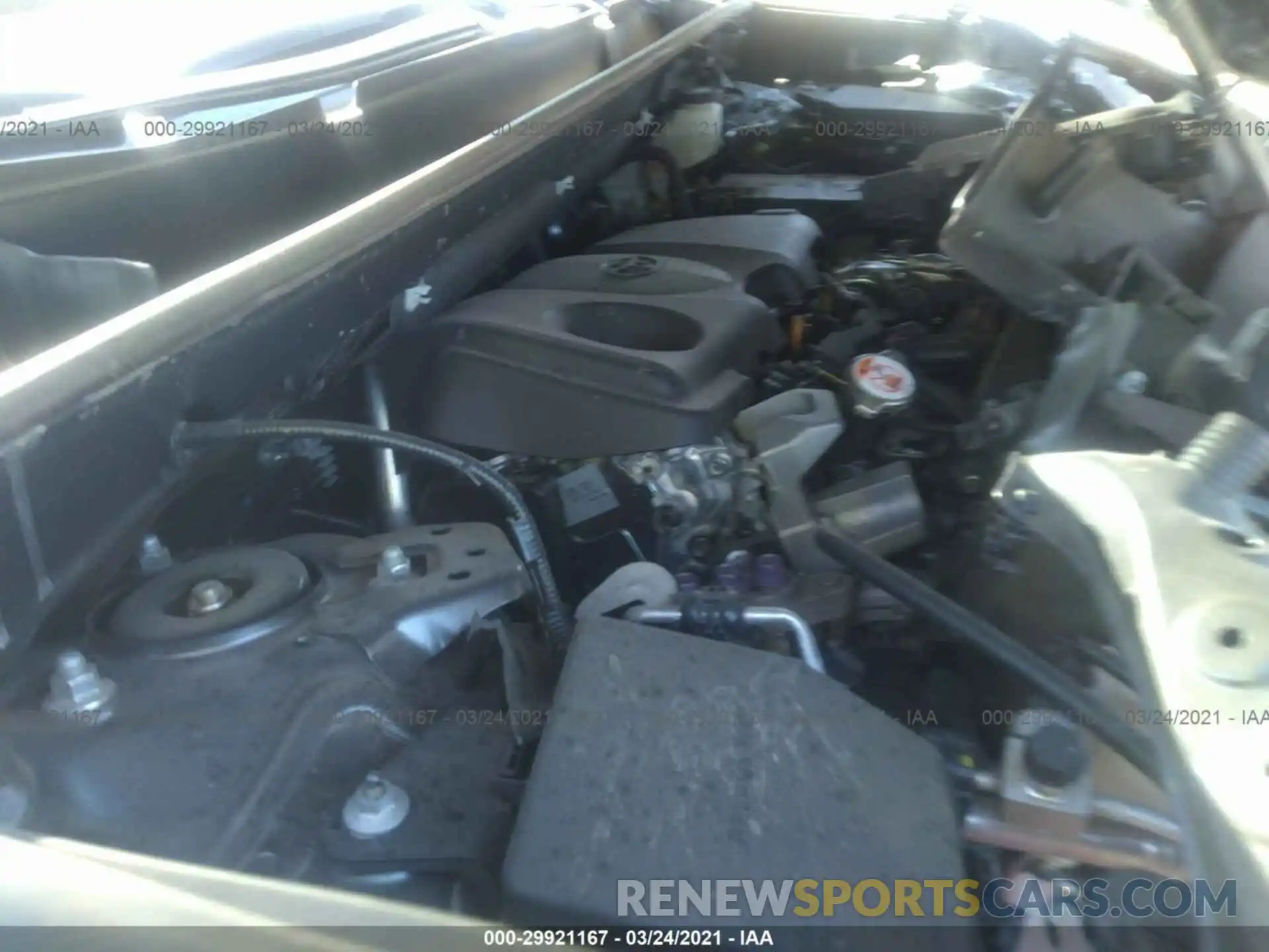 10 Photograph of a damaged car 2T3W1RFVXLC037847 TOYOTA RAV4 2020