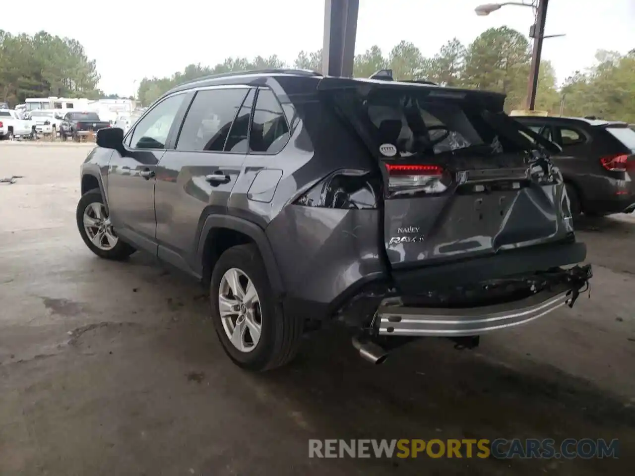 3 Photograph of a damaged car 2T3W1RFVXLC064997 TOYOTA RAV4 2020