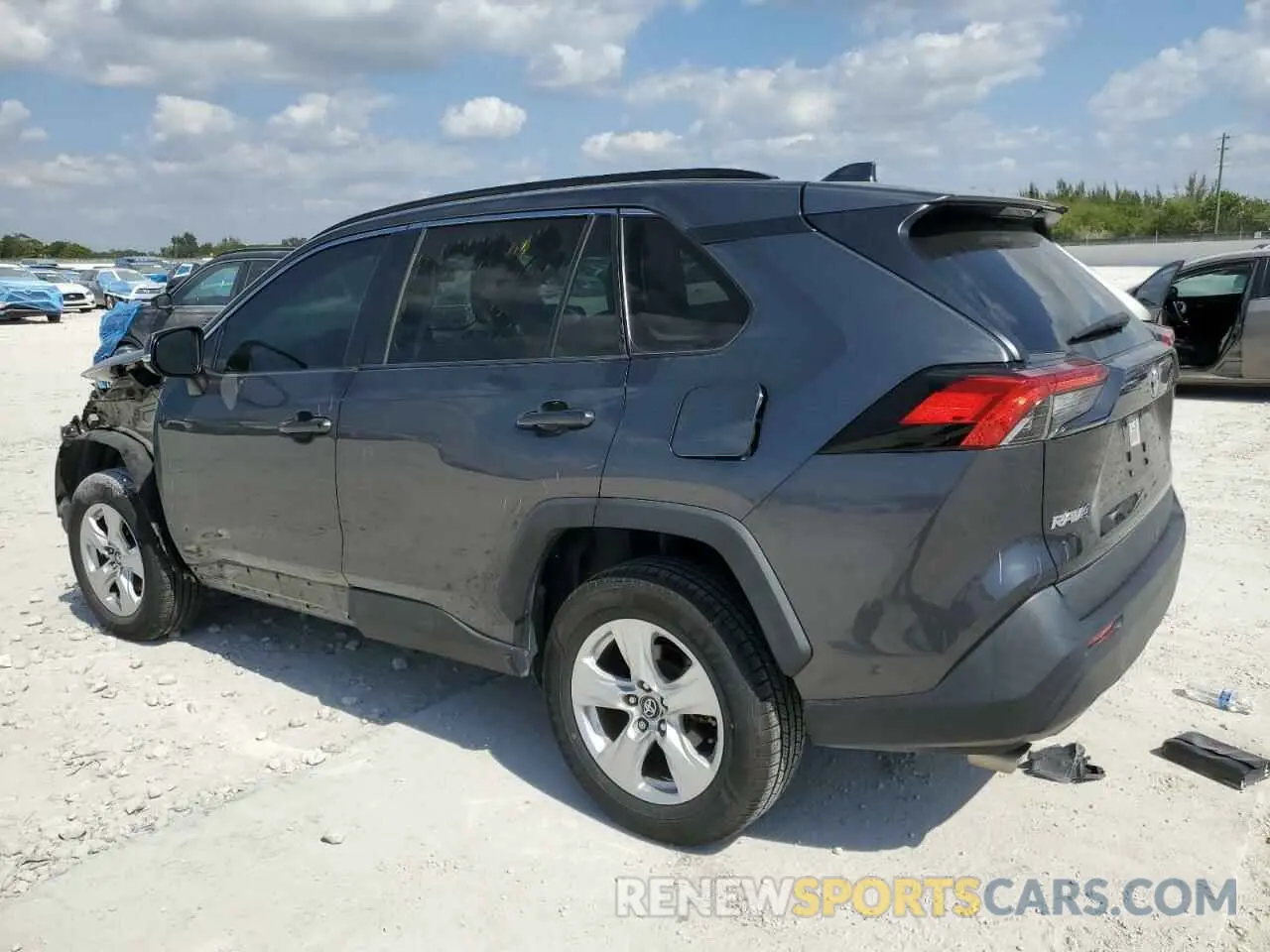 2 Photograph of a damaged car 2T3W1RFVXLC070959 TOYOTA RAV4 2020