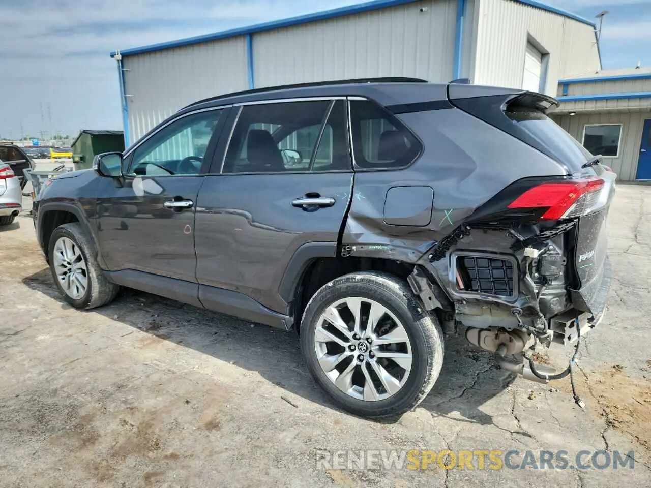 2 Photograph of a damaged car 2T3Y1RFV1LC035199 TOYOTA RAV4 2020