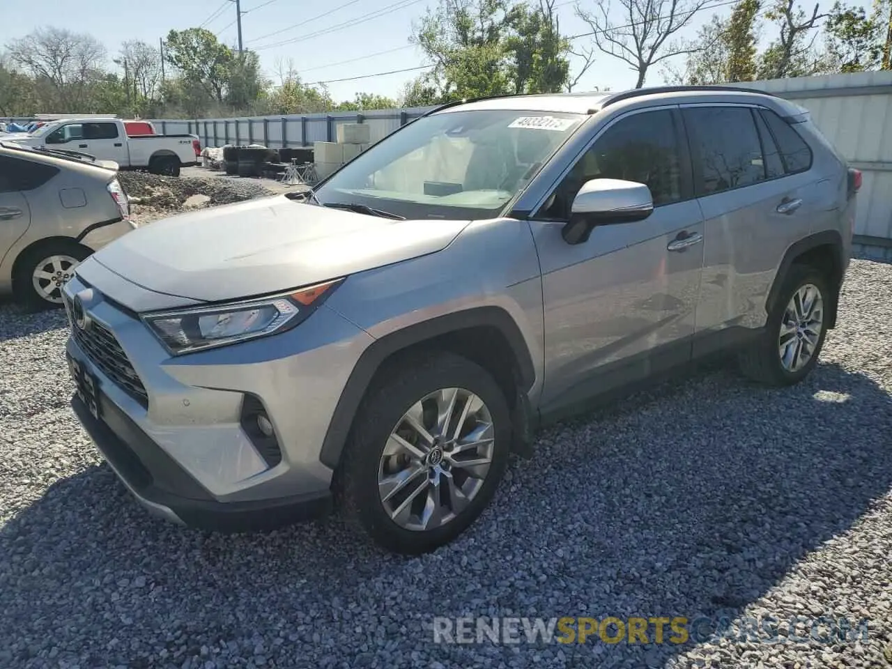 1 Photograph of a damaged car 2T3Y1RFV3LC059214 TOYOTA RAV4 2020