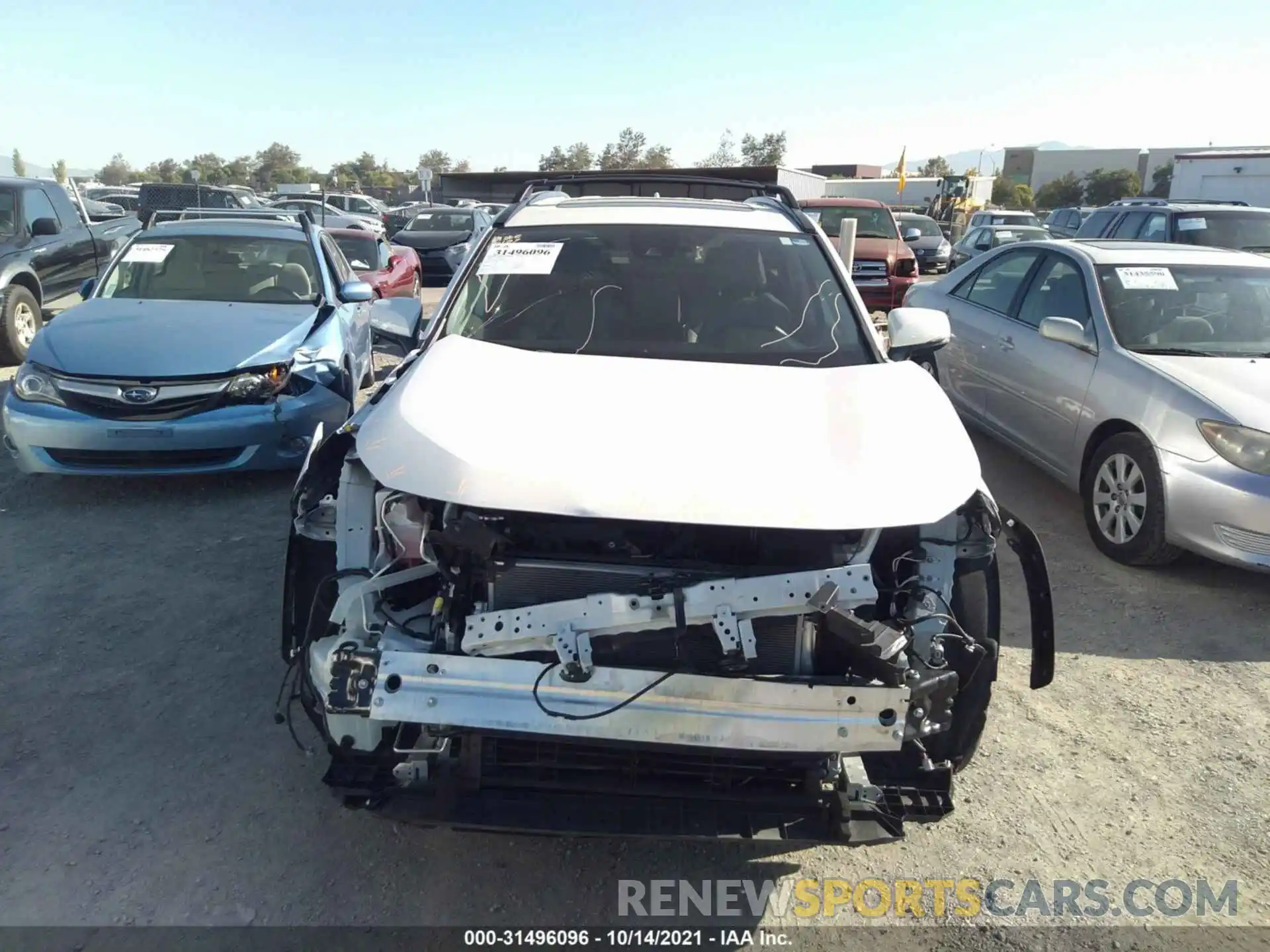 6 Photograph of a damaged car 2T3Y1RFV7LW073664 TOYOTA RAV4 2020