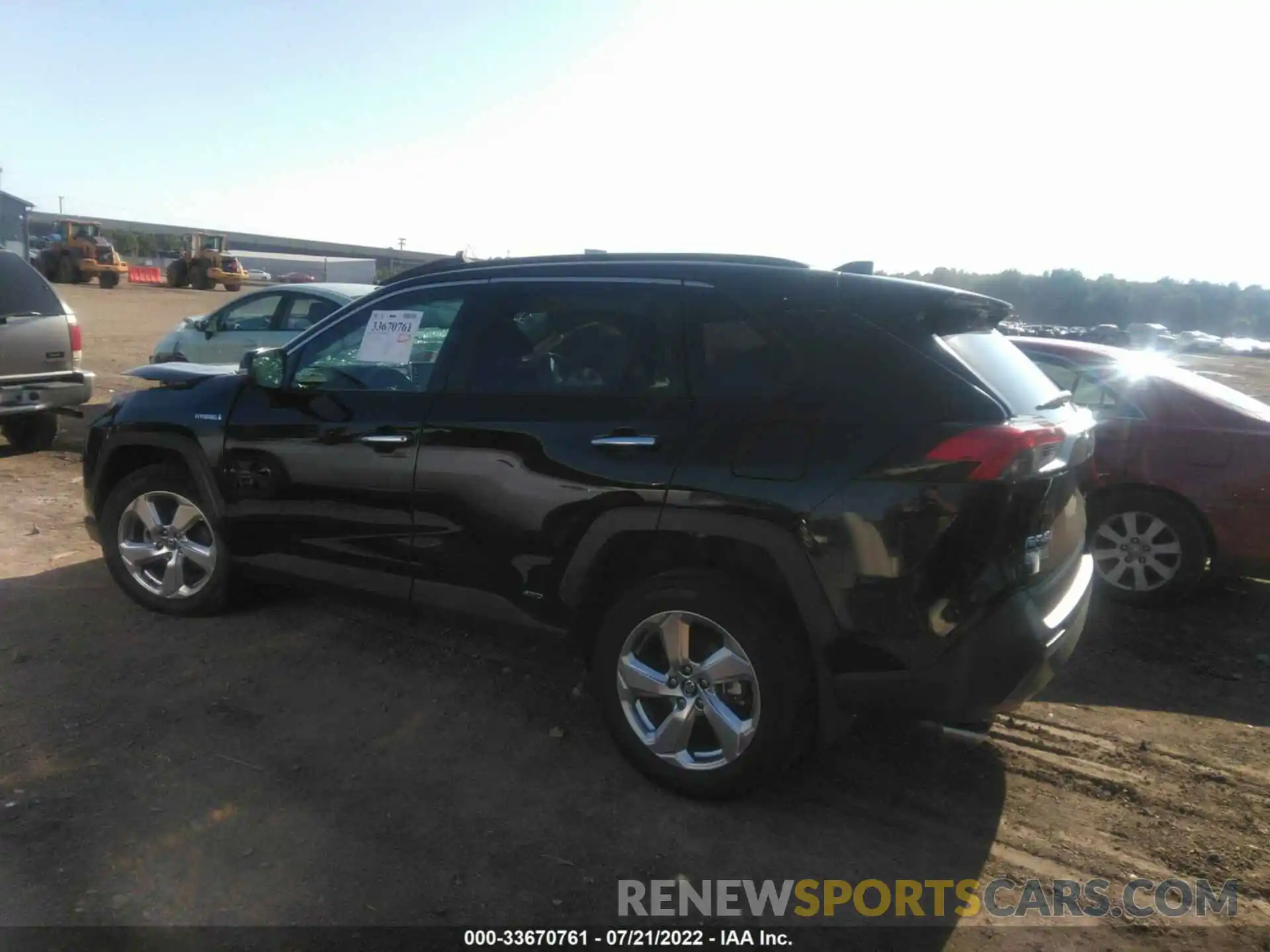 3 Photograph of a damaged car 4T3DWRFV2LU006535 TOYOTA RAV4 2020