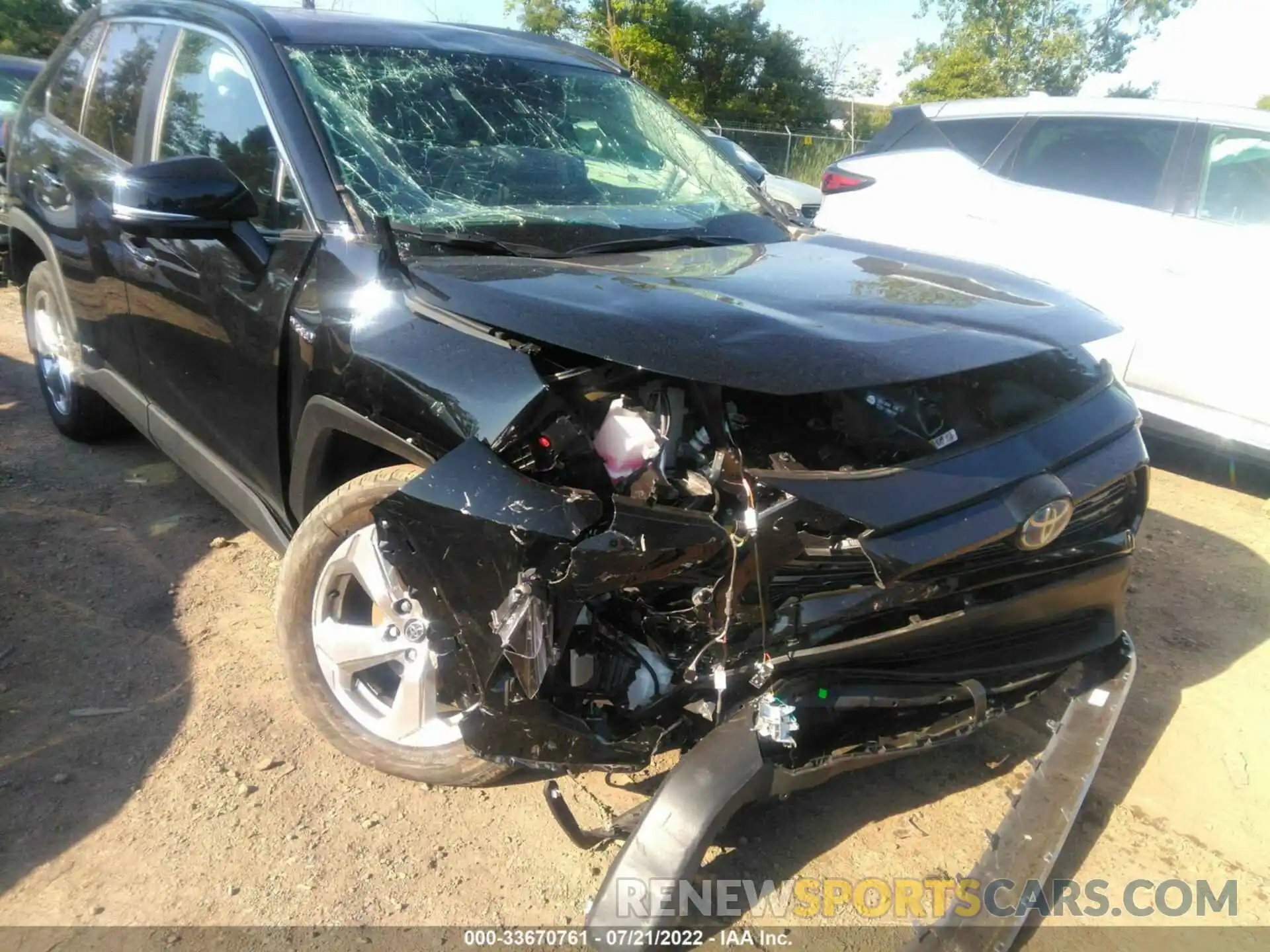 6 Photograph of a damaged car 4T3DWRFV2LU006535 TOYOTA RAV4 2020