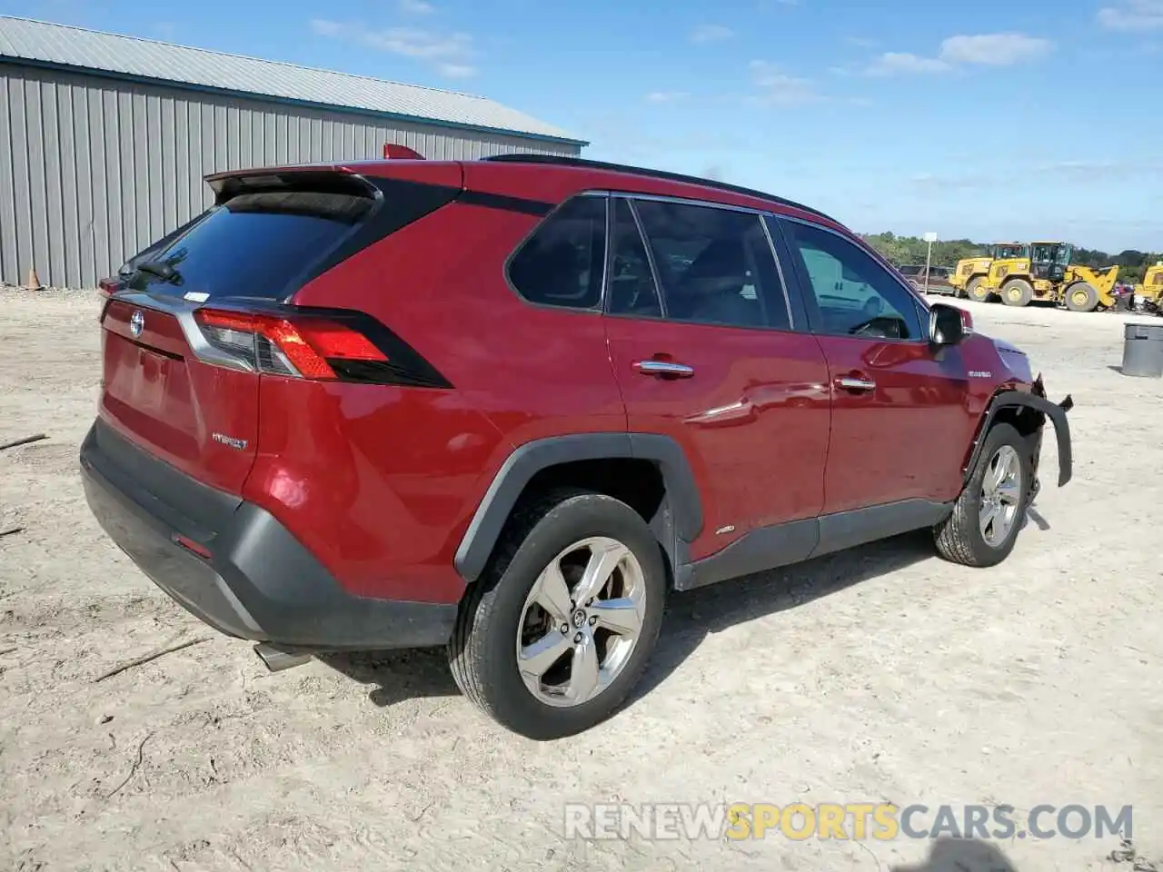 3 Photograph of a damaged car 4T3DWRFV3LU008262 TOYOTA RAV4 2020