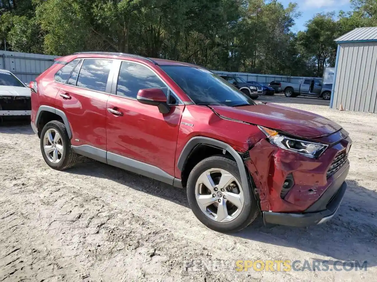 4 Photograph of a damaged car 4T3DWRFV3LU008262 TOYOTA RAV4 2020