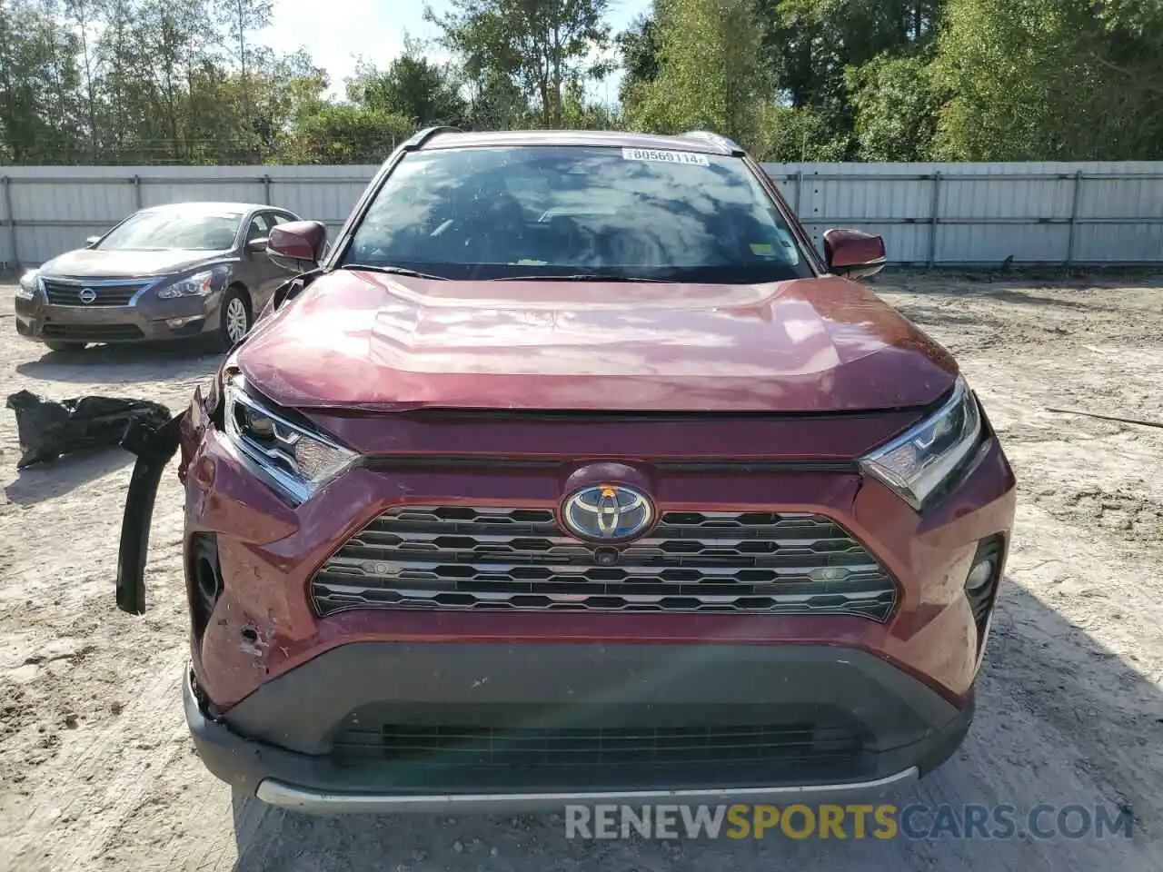 5 Photograph of a damaged car 4T3DWRFV3LU008262 TOYOTA RAV4 2020