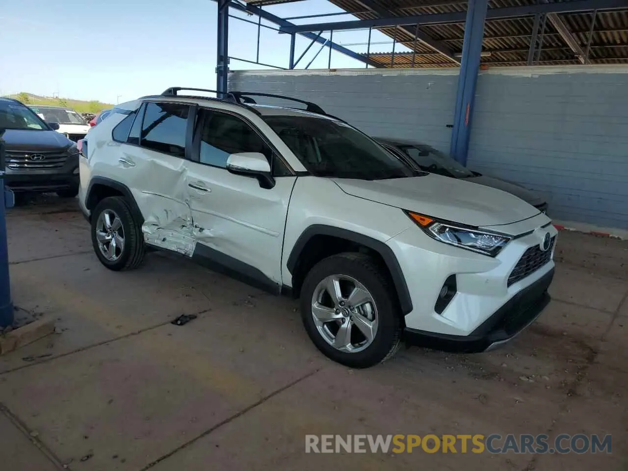 4 Photograph of a damaged car 4T3DWRFV3LU008505 TOYOTA RAV4 2020