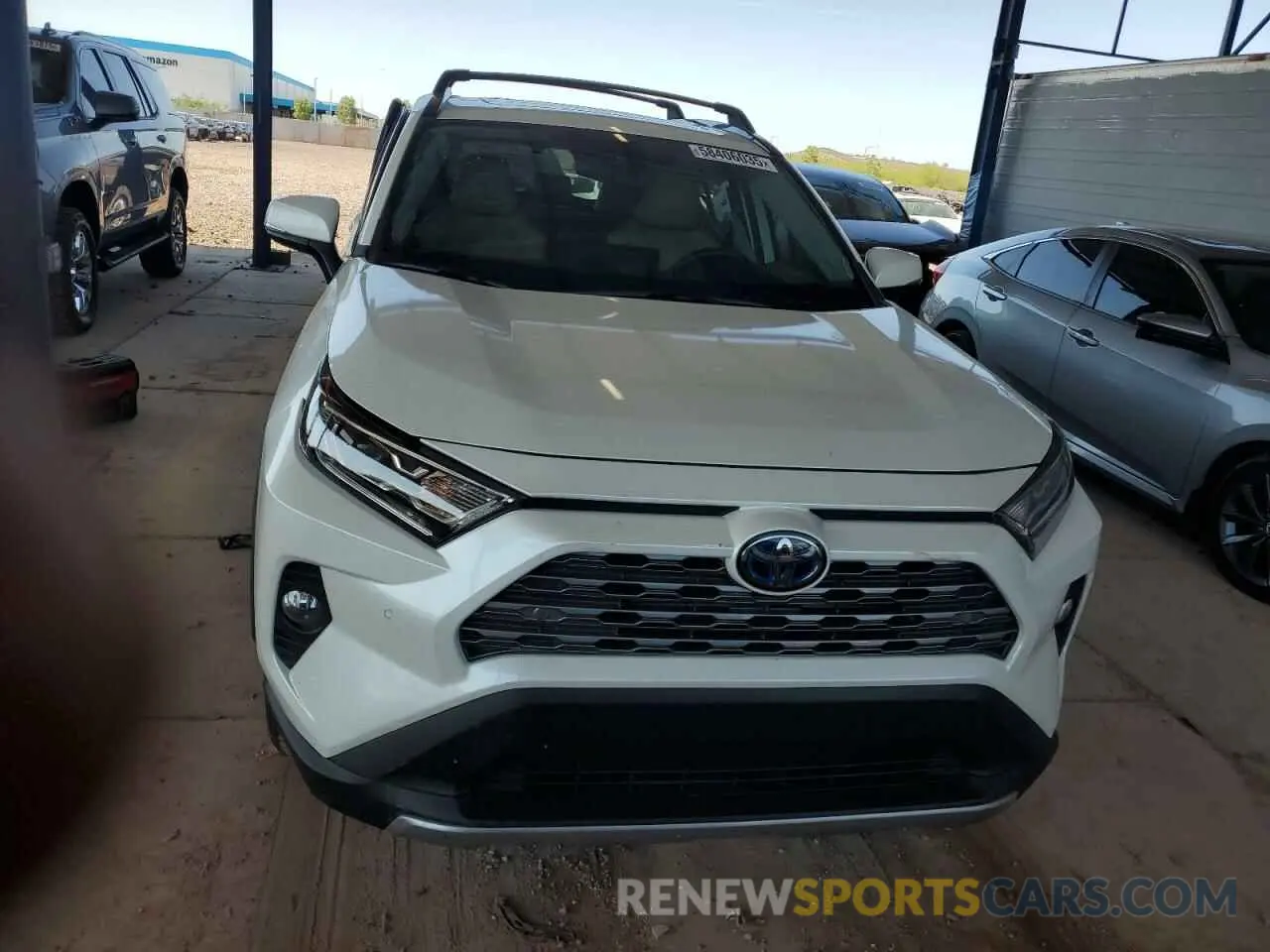5 Photograph of a damaged car 4T3DWRFV3LU008505 TOYOTA RAV4 2020