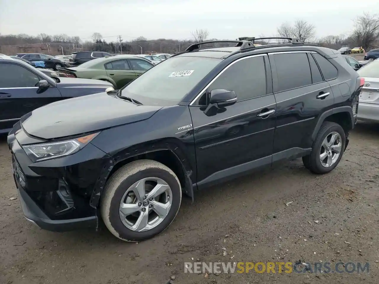 1 Photograph of a damaged car 4T3DWRFV5LU008974 TOYOTA RAV4 2020