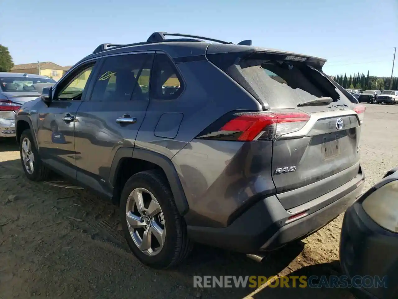 3 Photograph of a damaged car 4T3DWRFV6LU001726 TOYOTA RAV4 2020