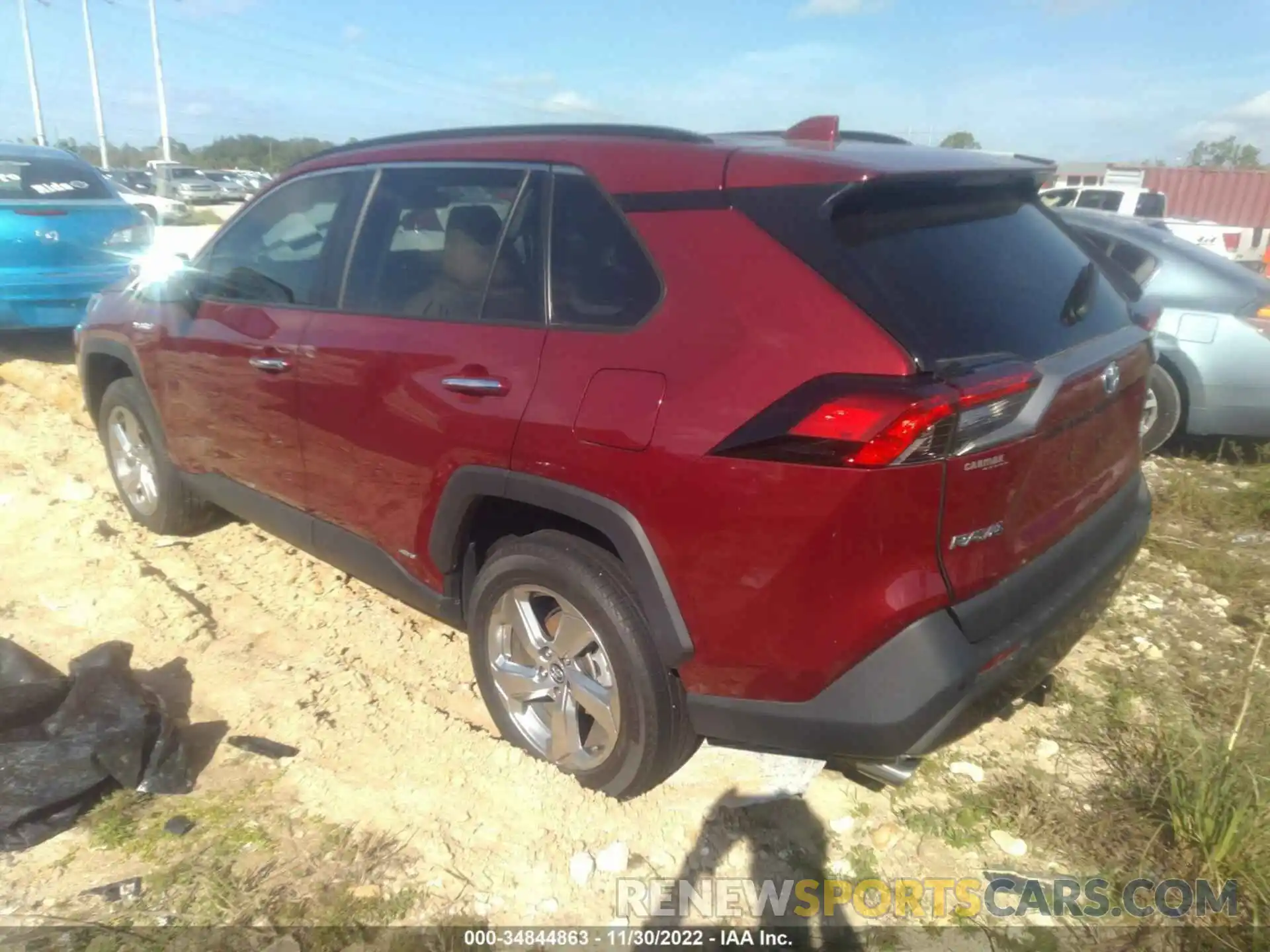 3 Photograph of a damaged car 4T3DWRFV7LU010130 TOYOTA RAV4 2020