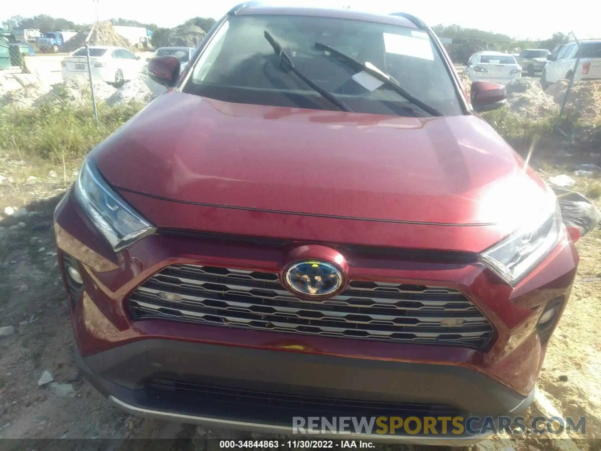 6 Photograph of a damaged car 4T3DWRFV7LU010130 TOYOTA RAV4 2020