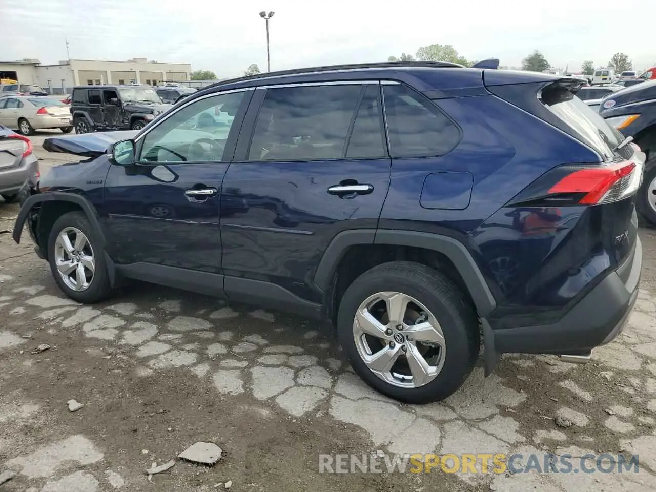 2 Photograph of a damaged car 4T3DWRFV8LU010251 TOYOTA RAV4 2020