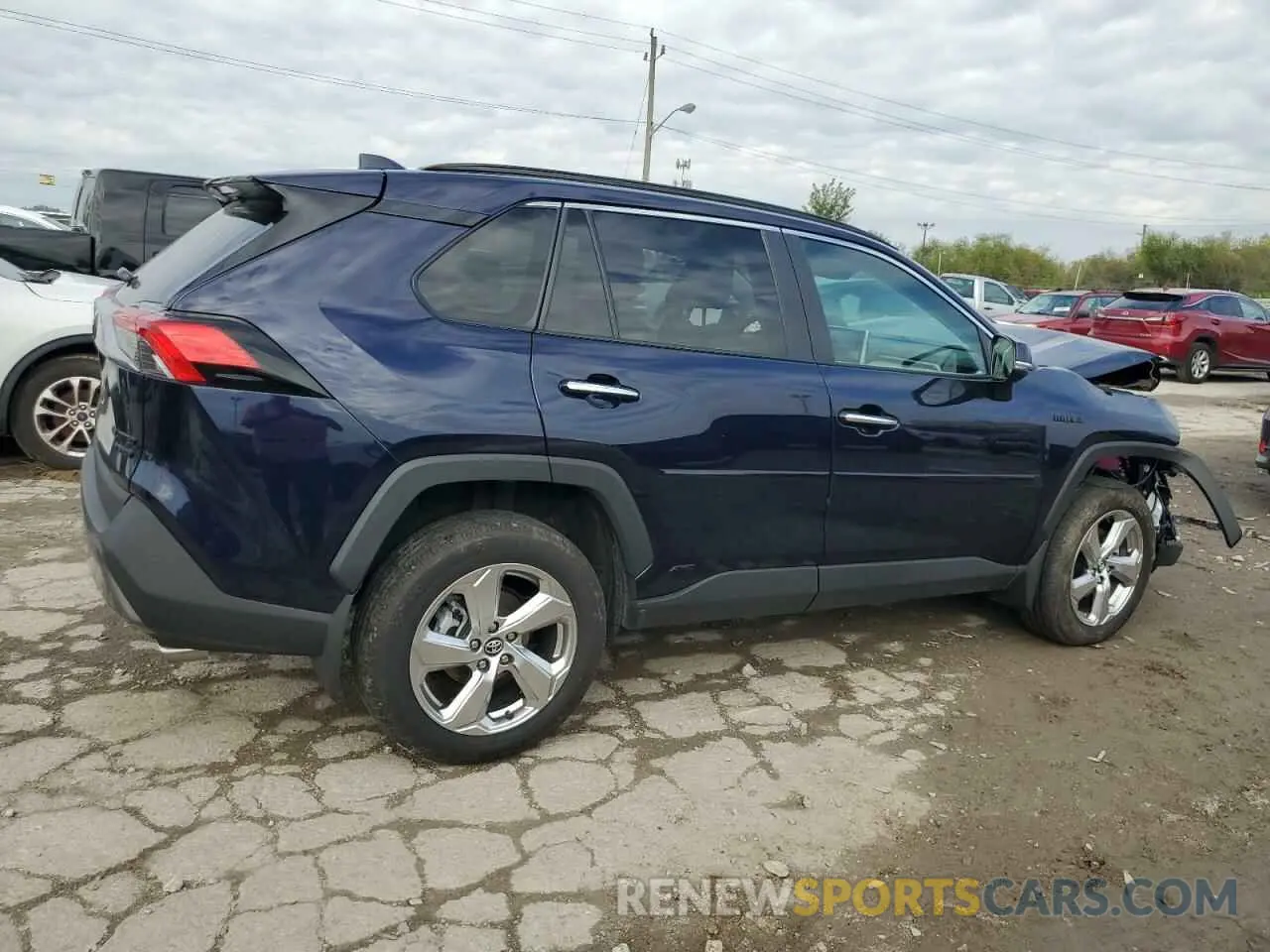 3 Photograph of a damaged car 4T3DWRFV8LU010251 TOYOTA RAV4 2020