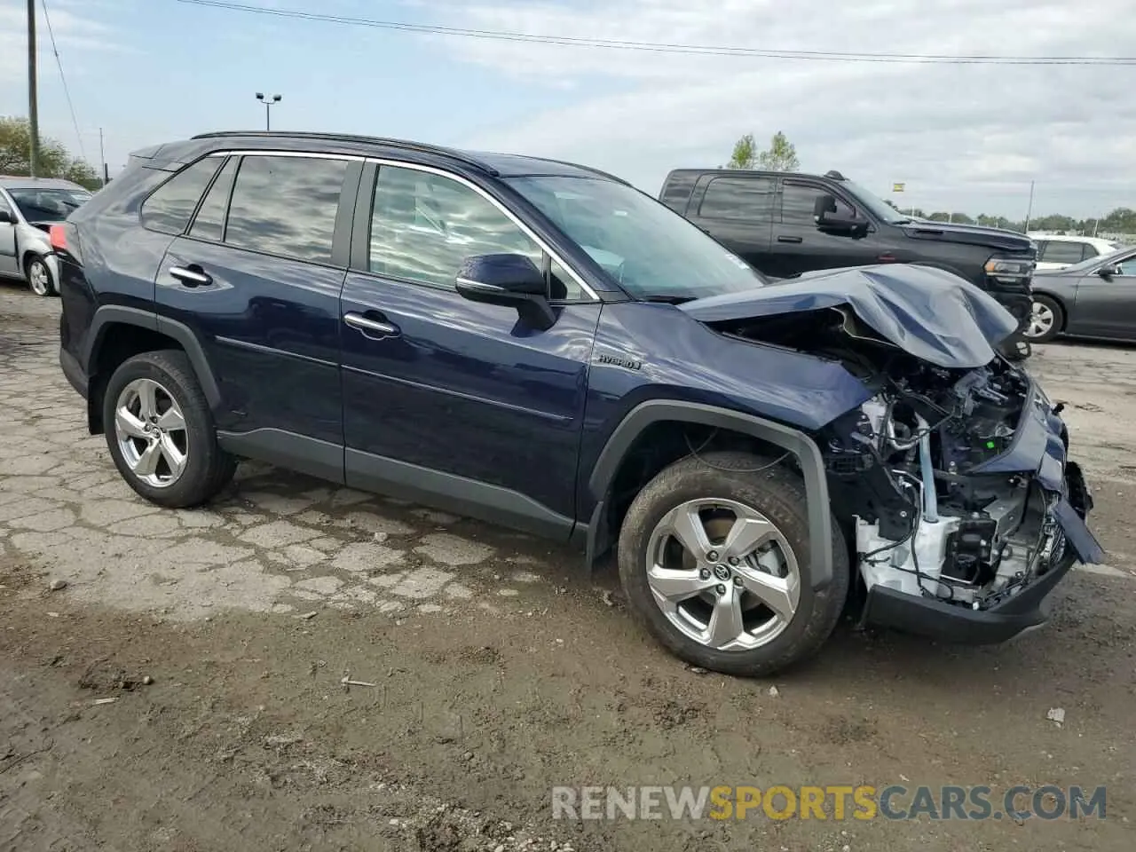 4 Photograph of a damaged car 4T3DWRFV8LU010251 TOYOTA RAV4 2020