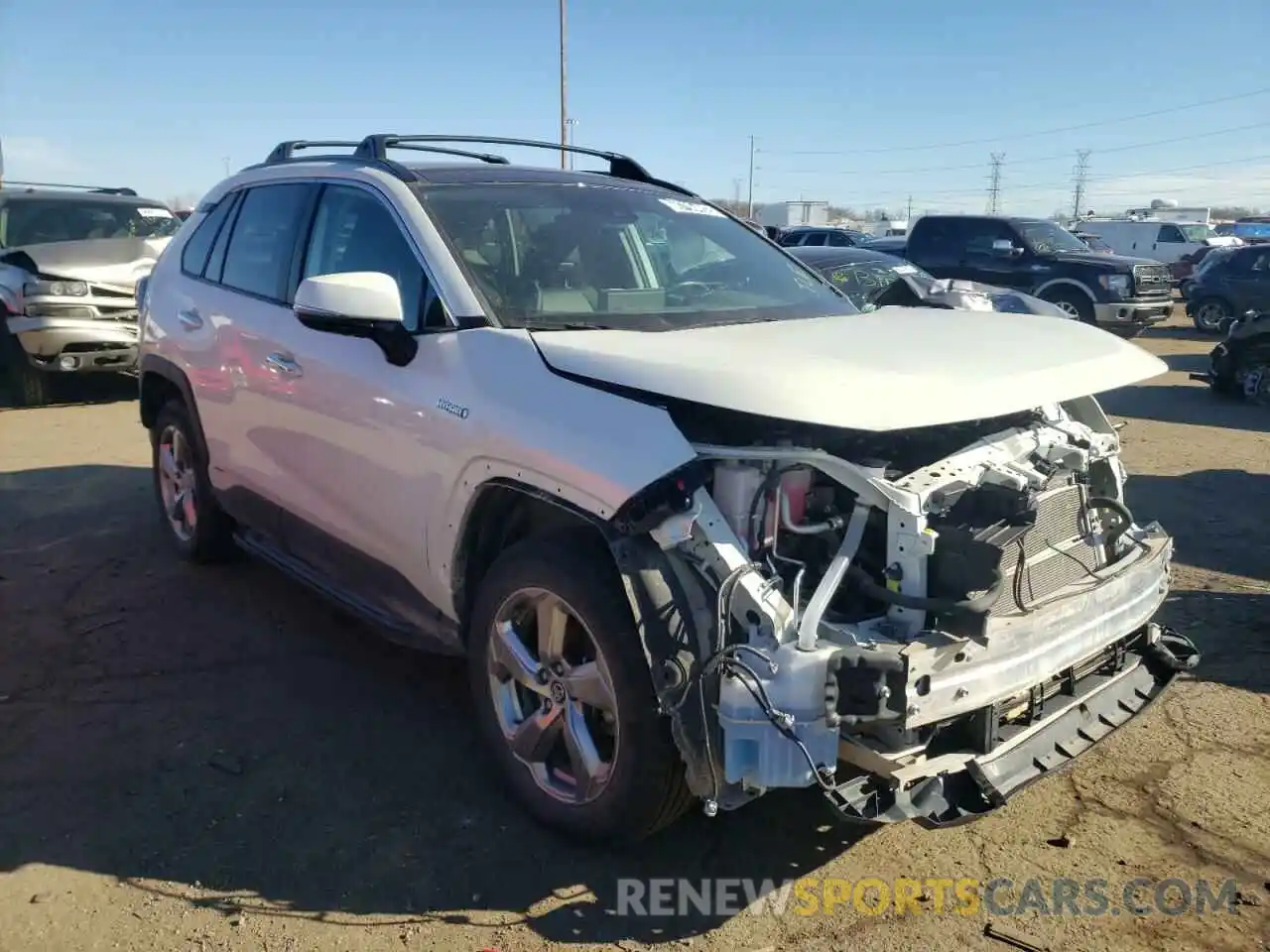 4 Photograph of a damaged car 4T3DWRFVXLU001194 TOYOTA RAV4 2020