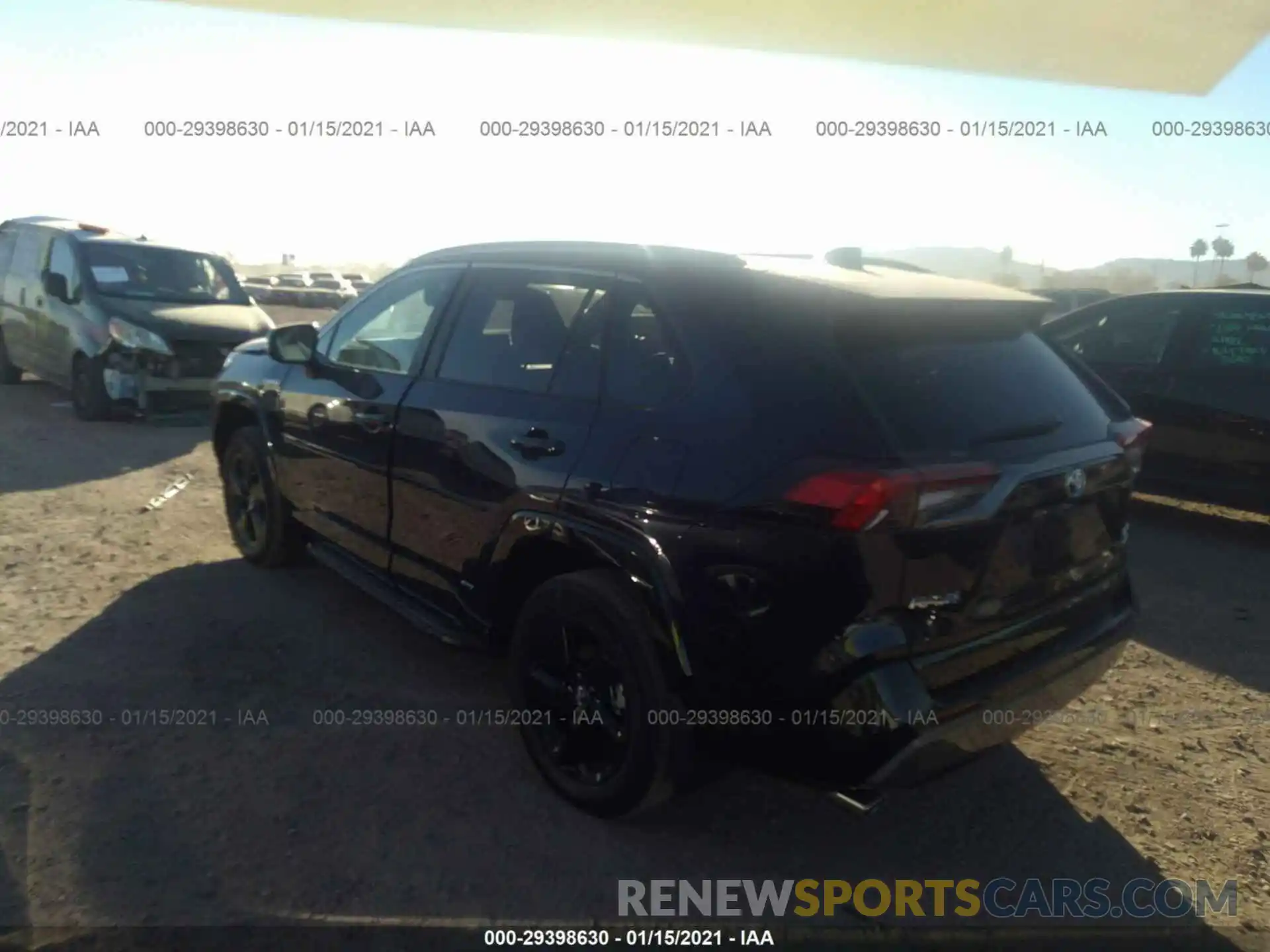 3 Photograph of a damaged car 4T3E6RFV0LU005615 TOYOTA RAV4 2020