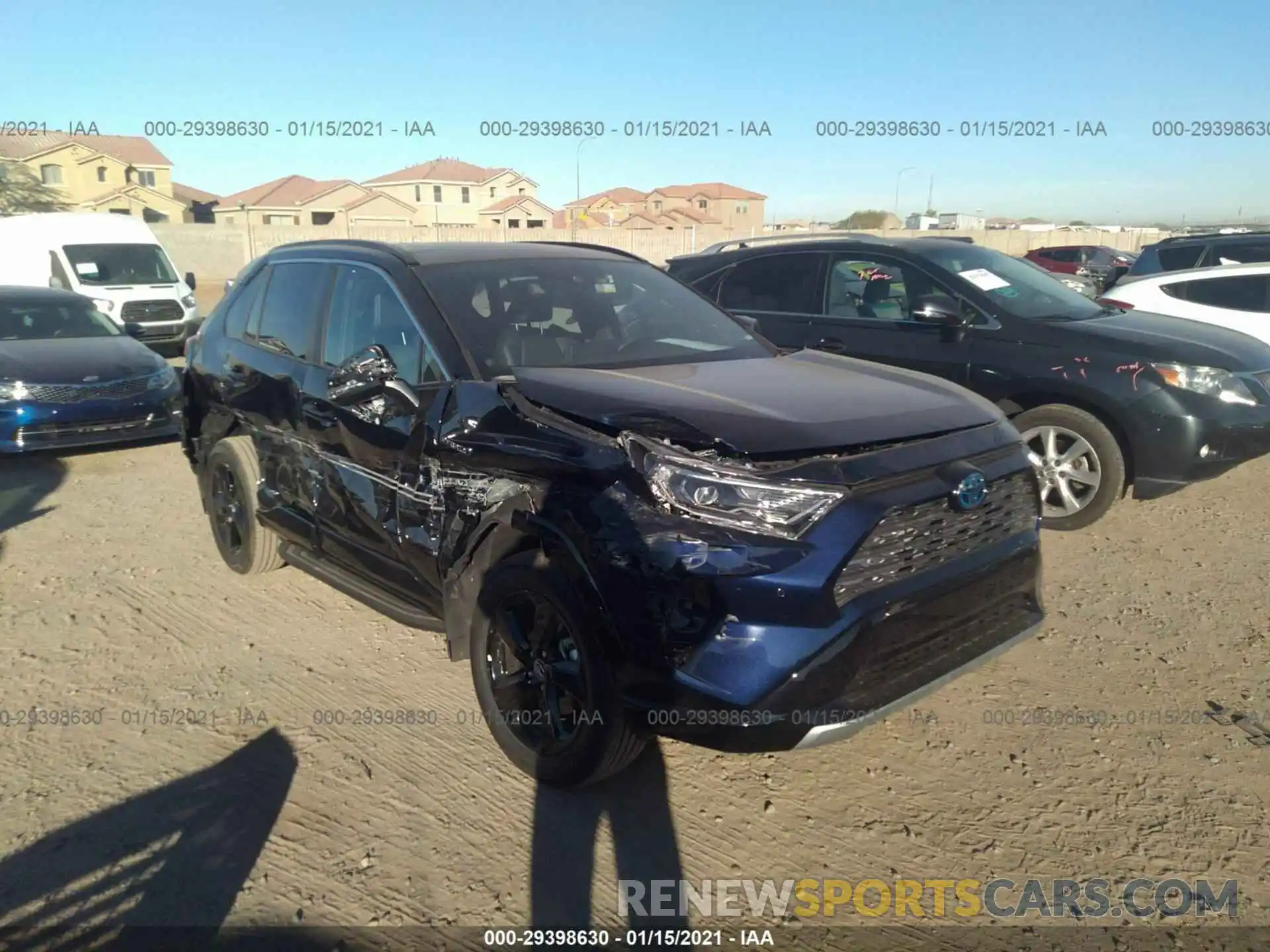 6 Photograph of a damaged car 4T3E6RFV0LU005615 TOYOTA RAV4 2020