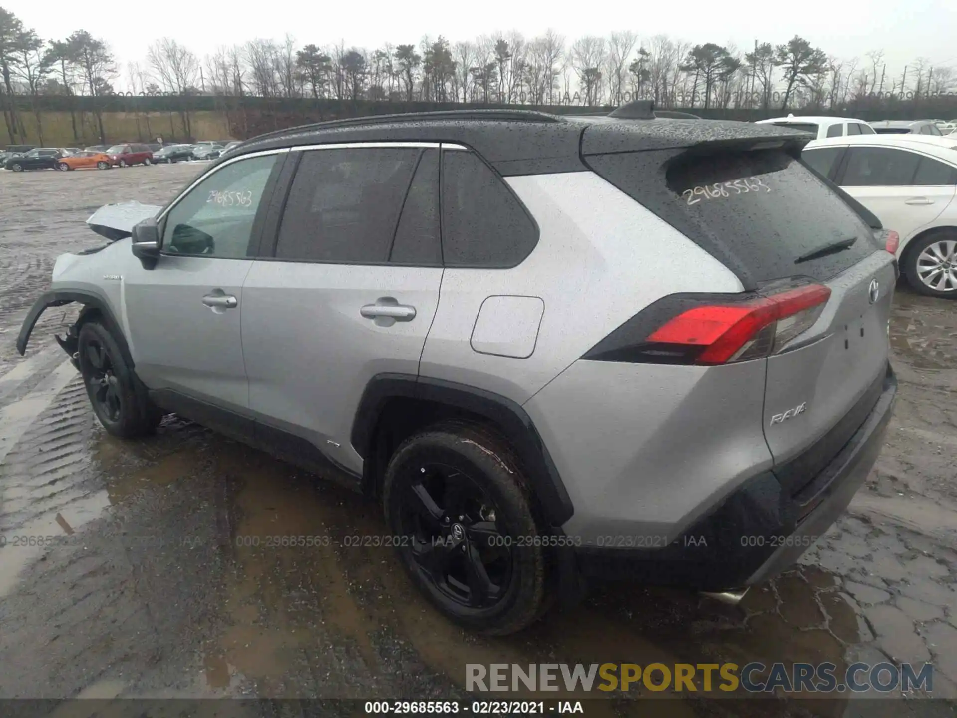 3 Photograph of a damaged car 4T3EWRFV0LU007980 TOYOTA RAV4 2020