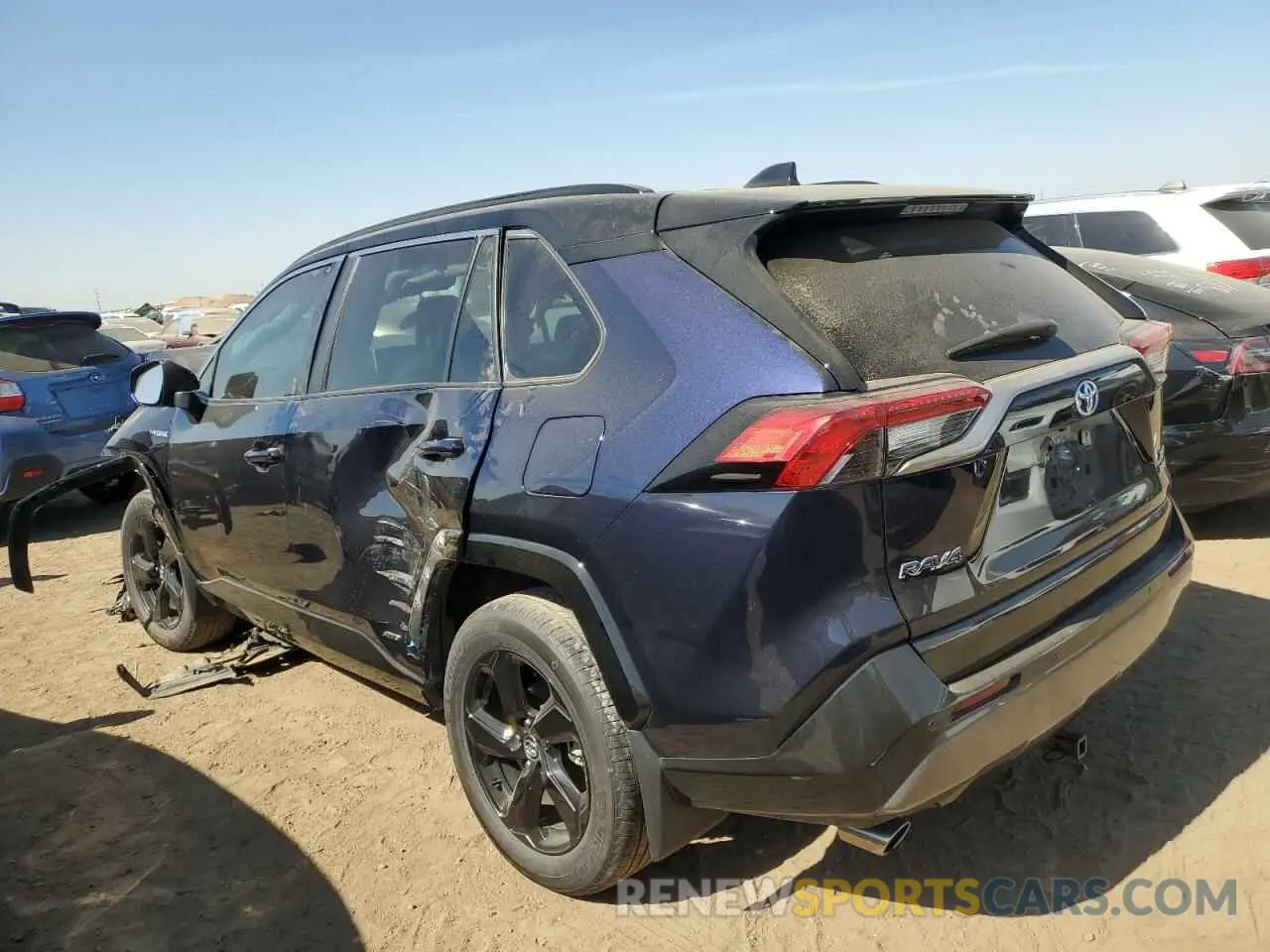 2 Photograph of a damaged car 4T3EWRFV4LU005861 TOYOTA RAV4 2020