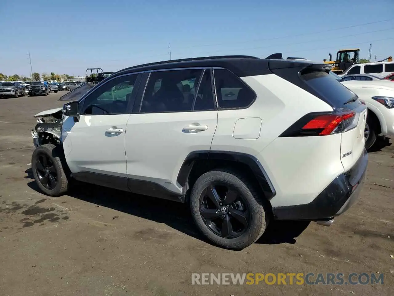 2 Photograph of a damaged car 4T3EWRFV5LU007327 TOYOTA RAV4 2020