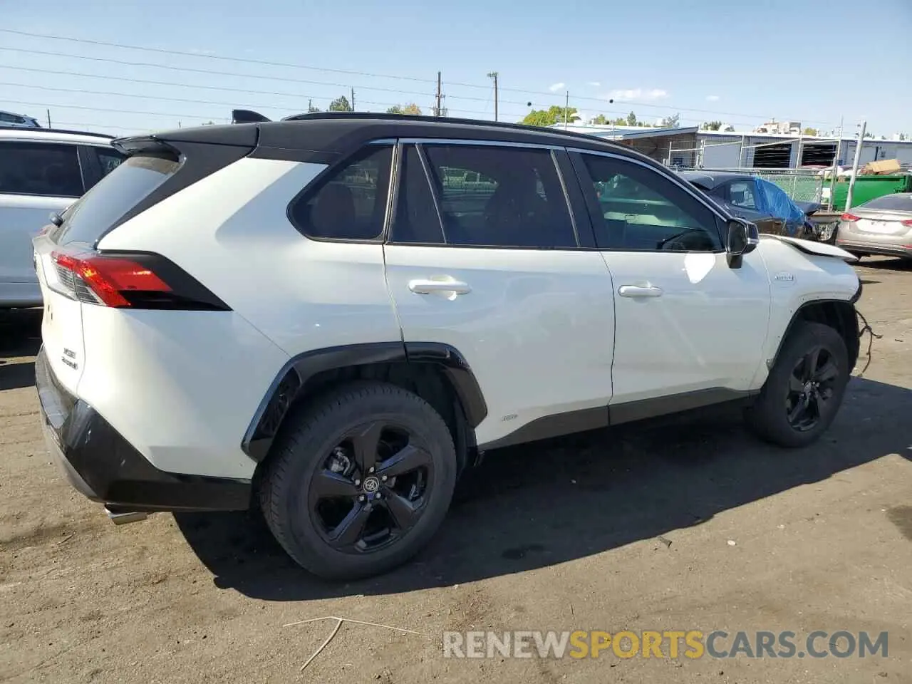3 Photograph of a damaged car 4T3EWRFV5LU007327 TOYOTA RAV4 2020