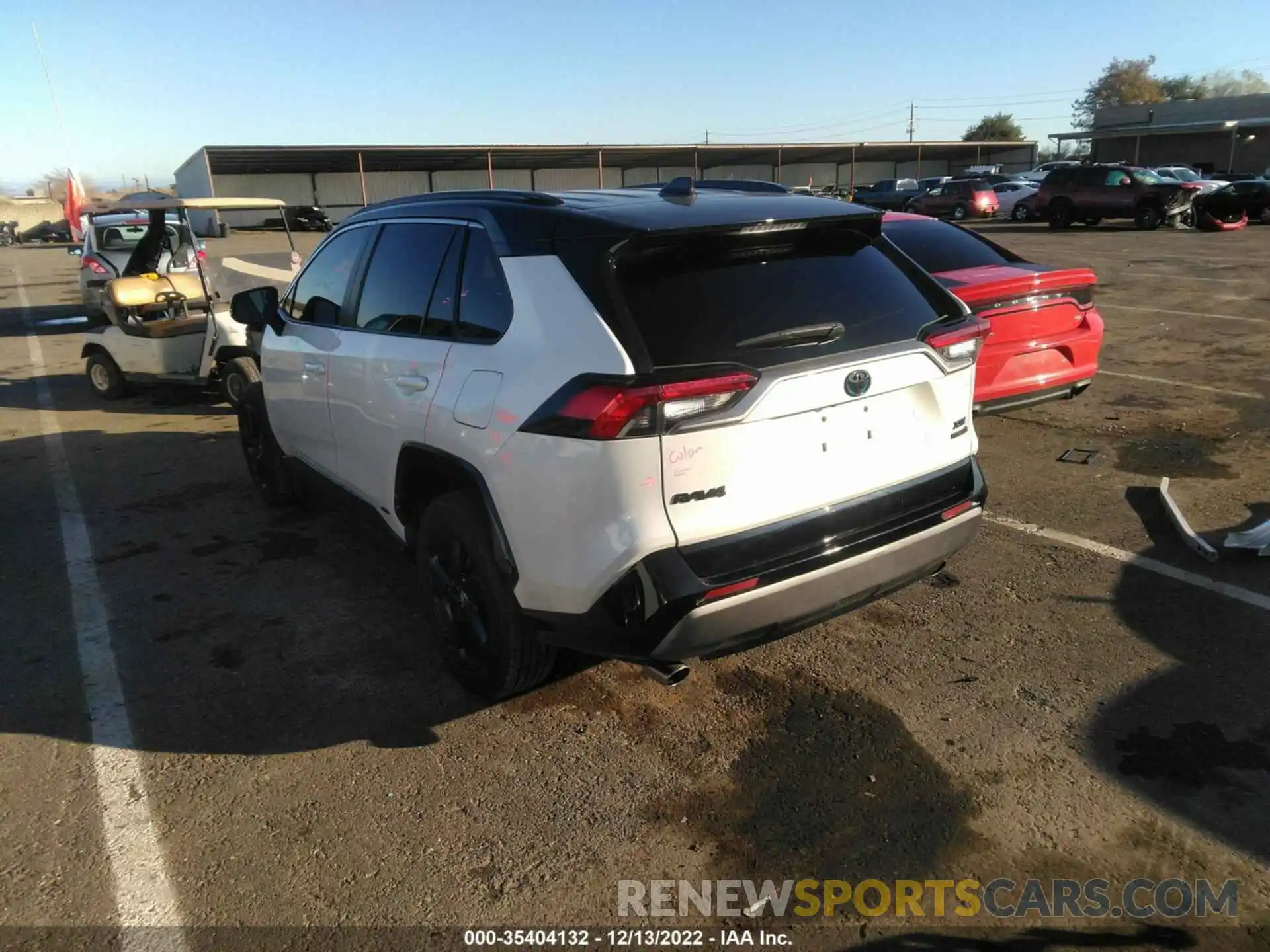 3 Photograph of a damaged car 4T3EWRFV7LU008124 TOYOTA RAV4 2020