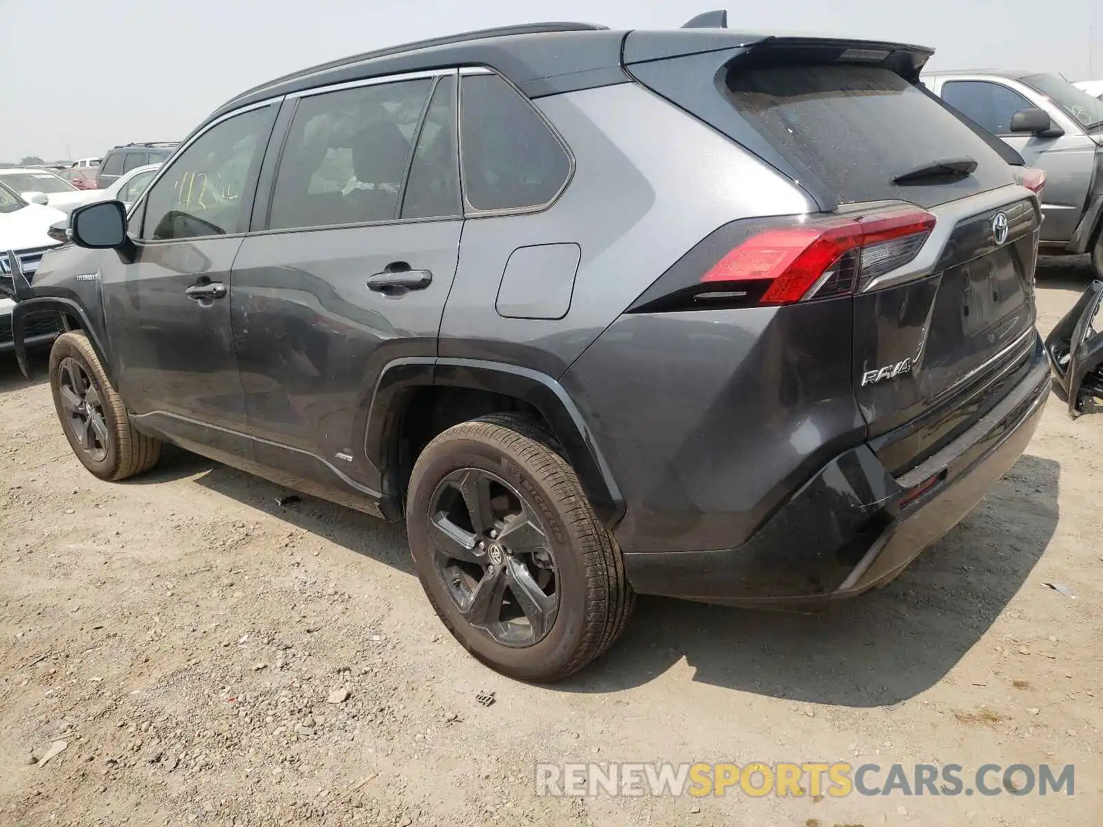 3 Photograph of a damaged car 4T3EWRFV8LU007869 TOYOTA RAV4 2020