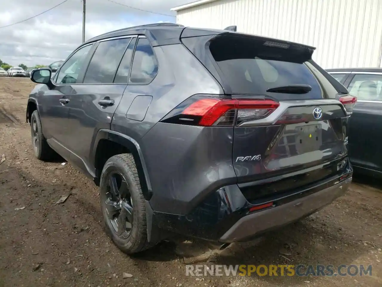 3 Photograph of a damaged car 4T3EWRFV9LU006794 TOYOTA RAV4 2020