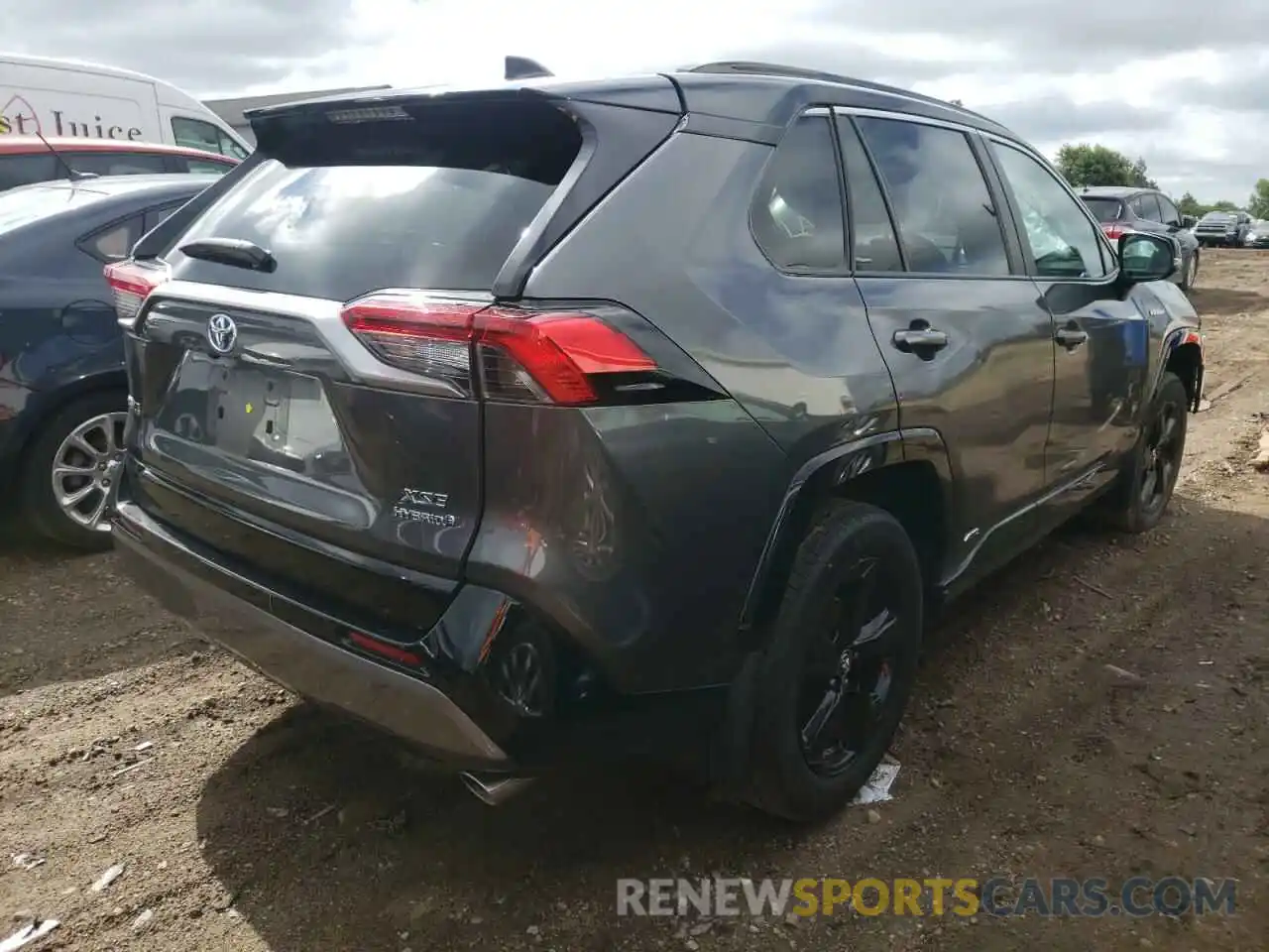 4 Photograph of a damaged car 4T3EWRFV9LU006794 TOYOTA RAV4 2020