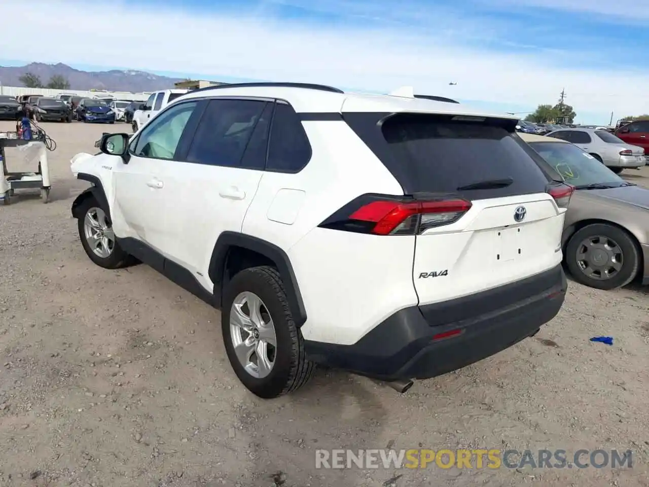 3 Photograph of a damaged car 4T3LWRFV6LU002175 TOYOTA RAV4 2020