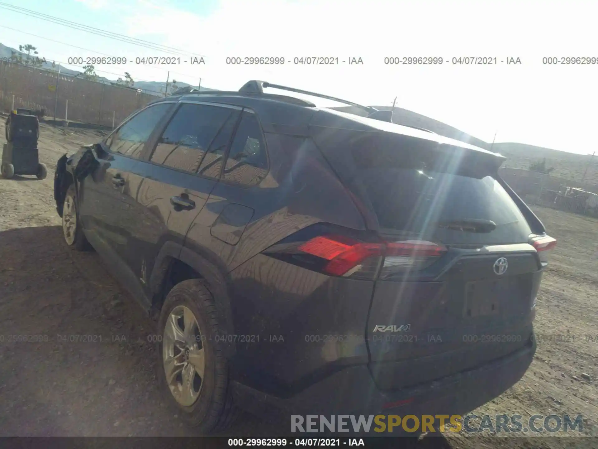 3 Photograph of a damaged car 4T3LWRFV9LU009802 TOYOTA RAV4 2020