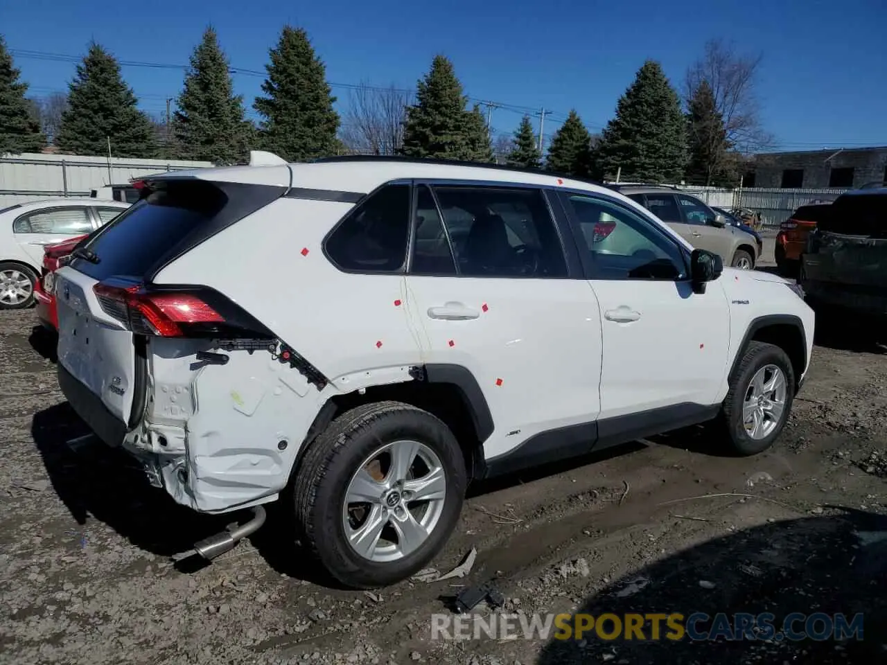 3 Photograph of a damaged car 4T3LWRFVXLU009548 TOYOTA RAV4 2020