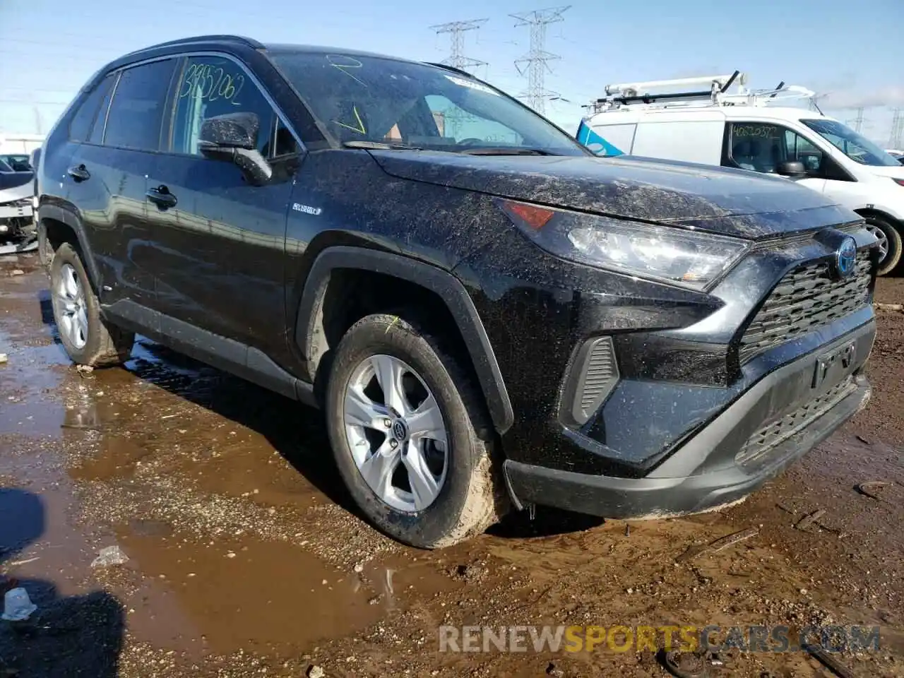 1 Photograph of a damaged car 4T3M6RFV3LU002333 TOYOTA RAV4 2020