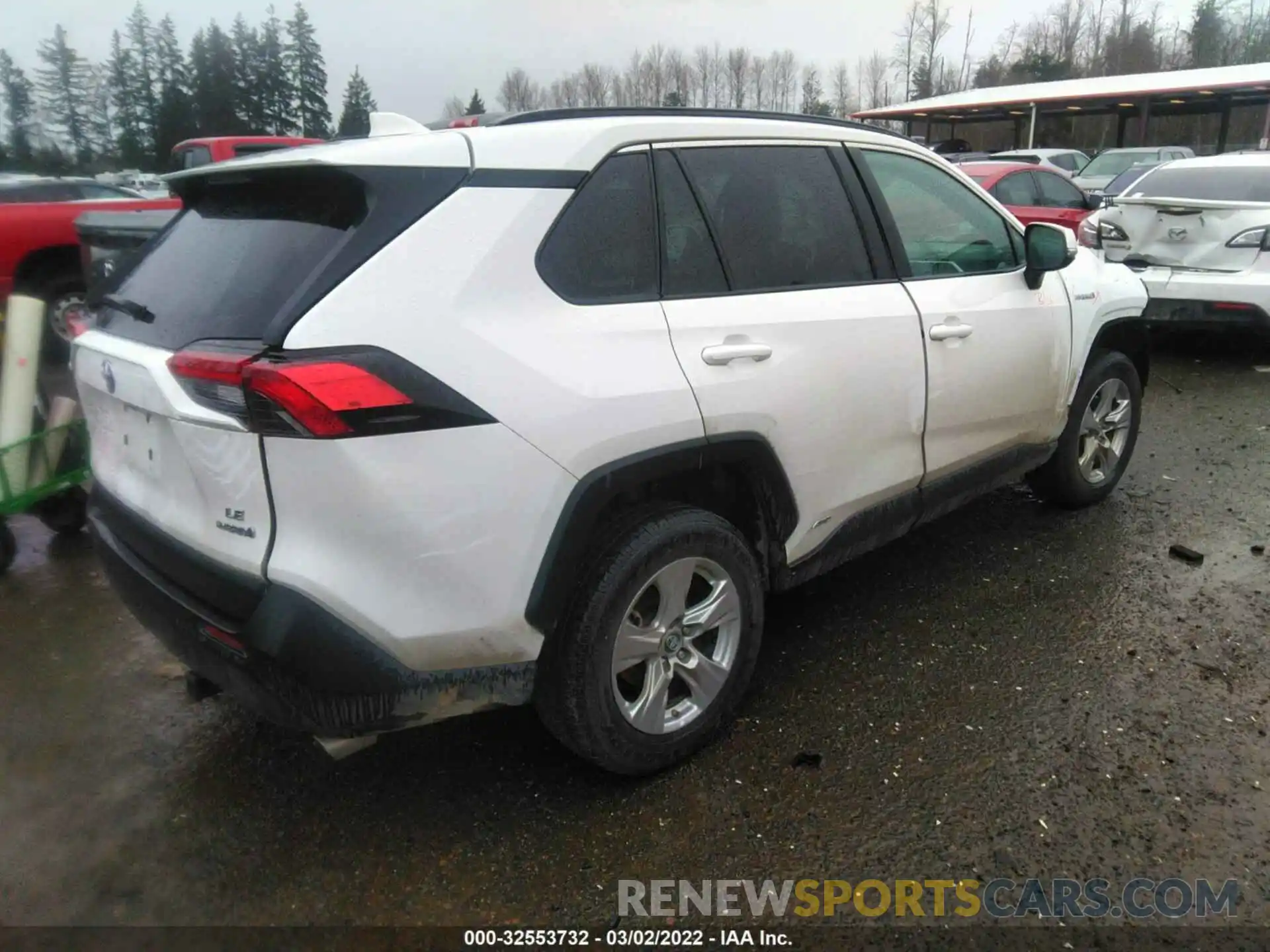 4 Photograph of a damaged car 4T3MWRFV9LU004281 TOYOTA RAV4 2020